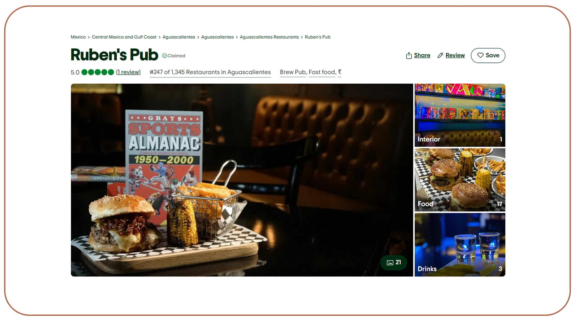 Mapping Local Culinary Trends