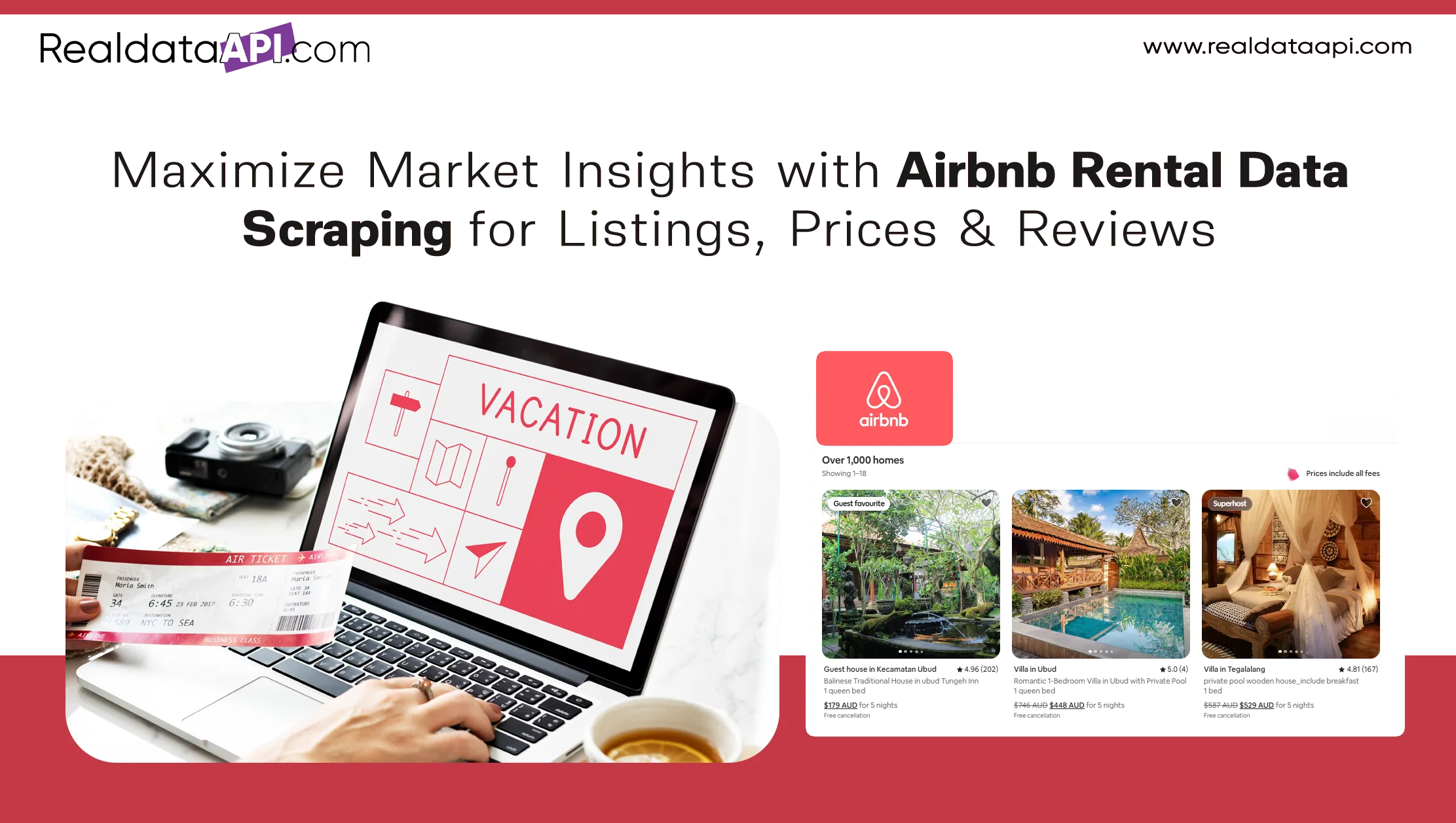 Maximize Market Insights with Airbnb Rental Data Scraping for Listings, Prices & Reviews