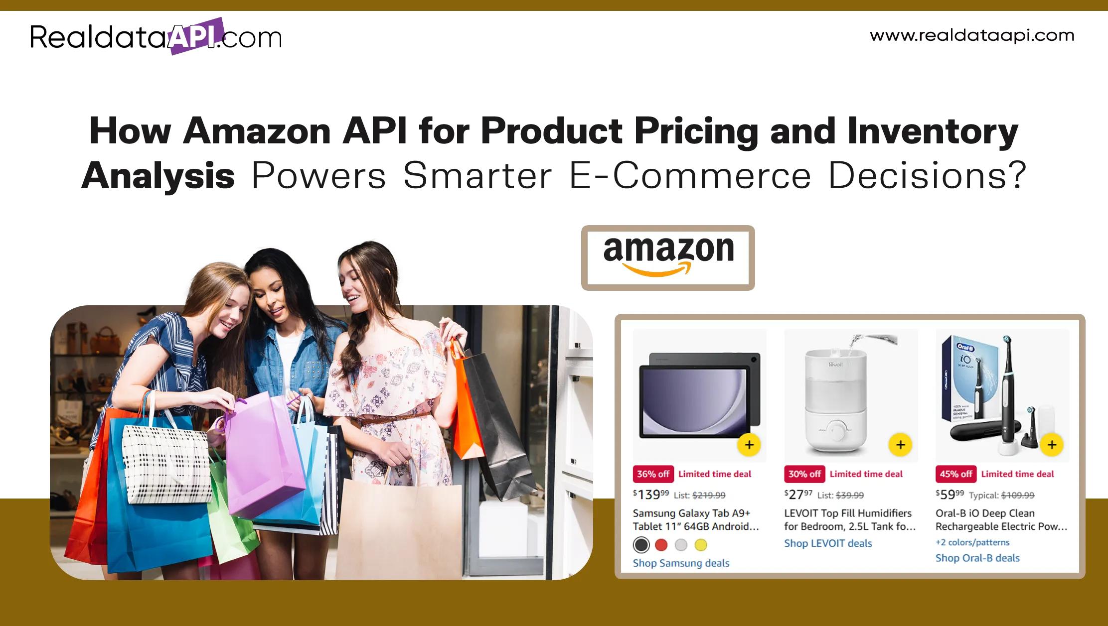 How Amazon API for Product Pricing and Inventory Analysis Powers Smarter E-Commerce Decisions?