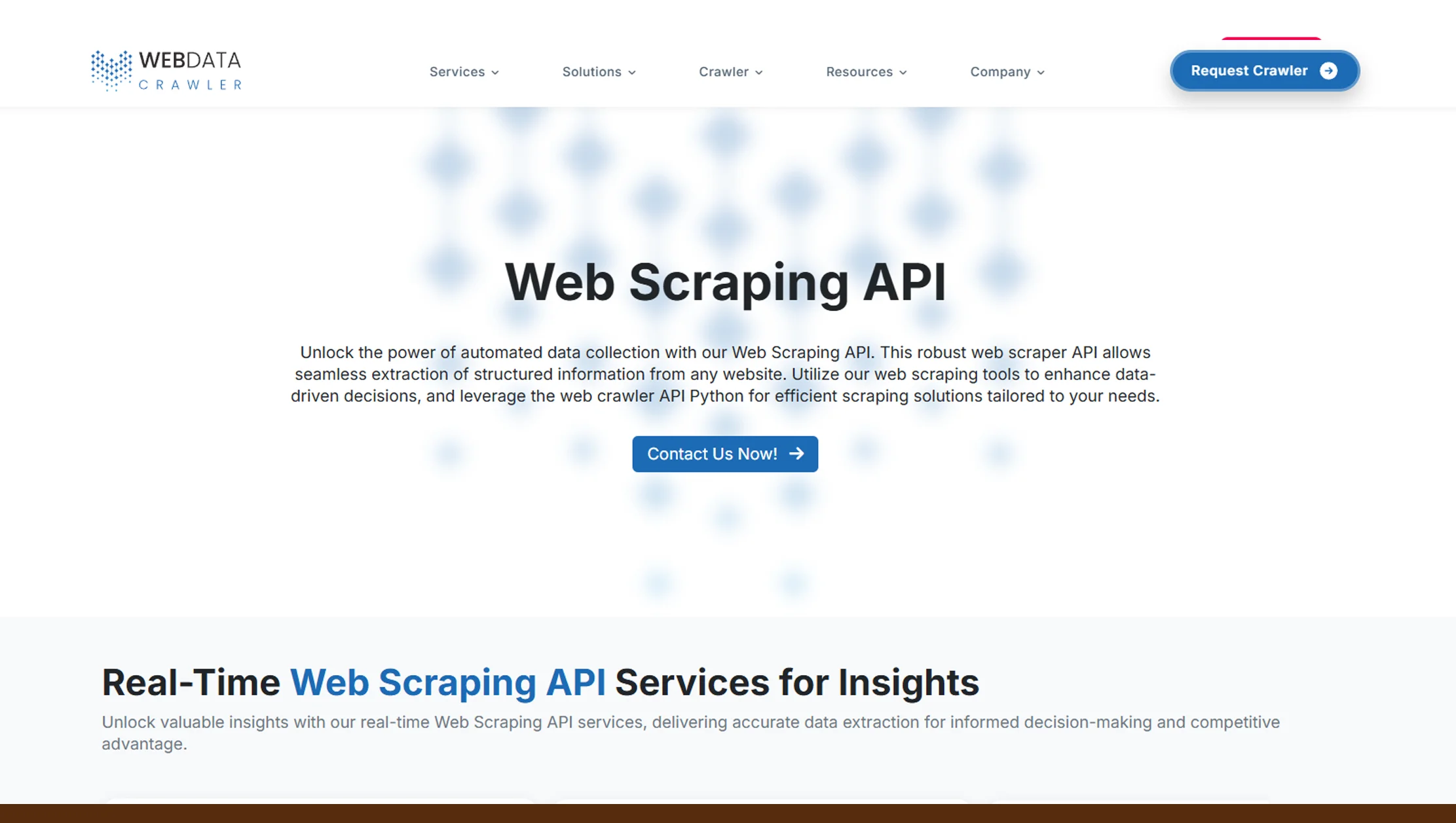 Web-Data-Crawler-API