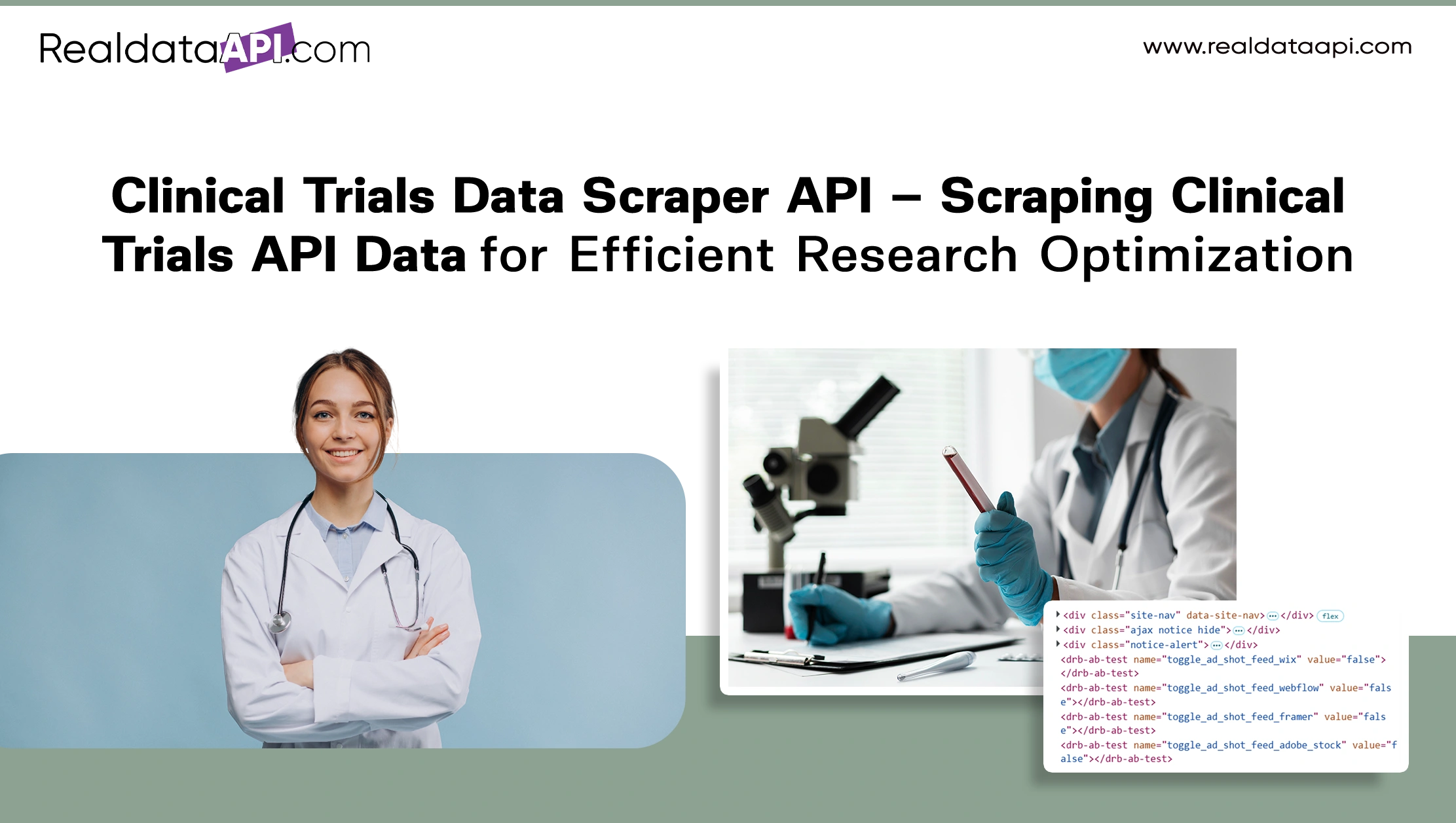 Clinical Trials Data Scraper API - Scraping Clinical Trials API Data for Efficient Research
                        Optimization