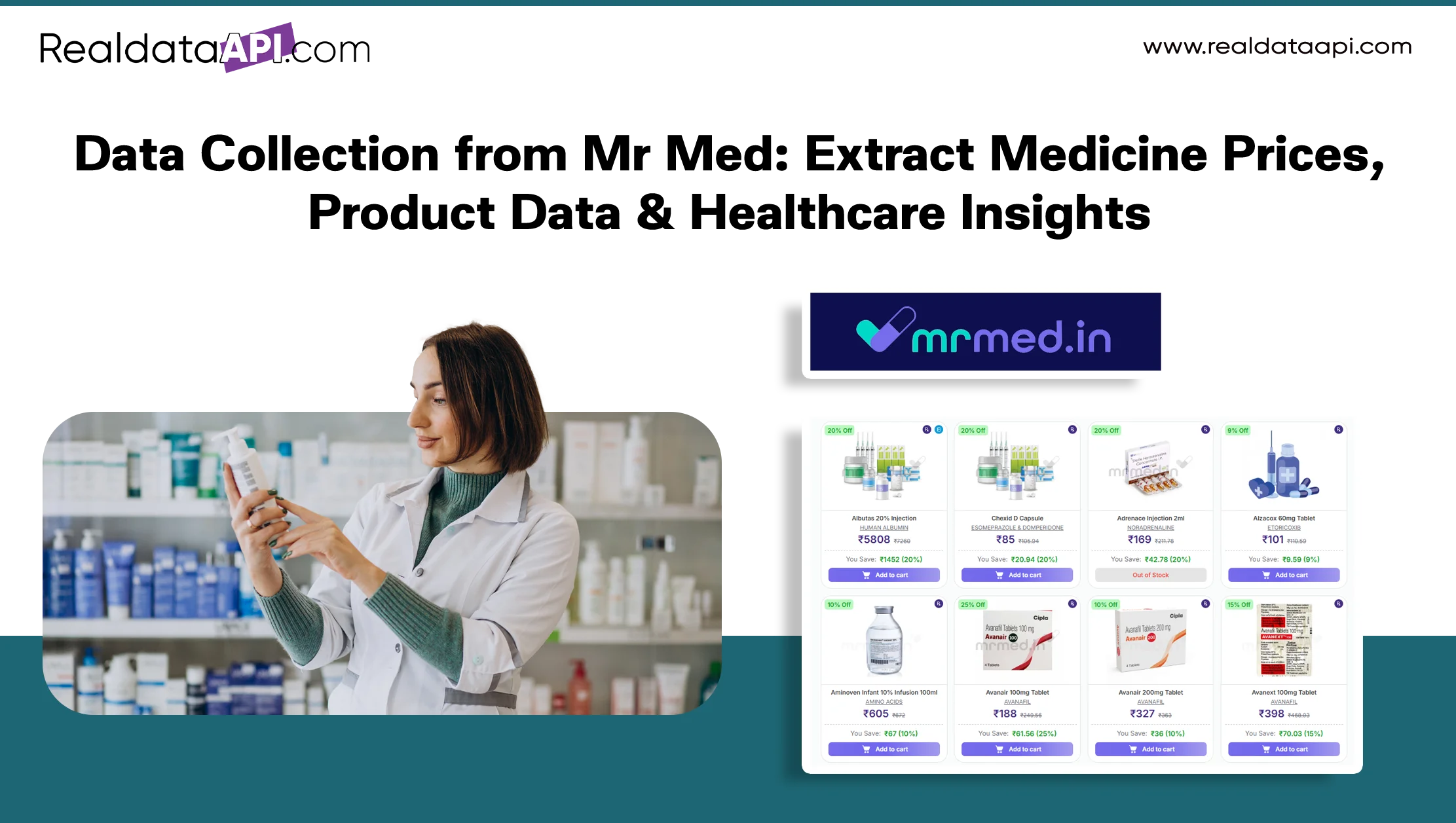 Data Collection from Mr Med: Extract Medicine Prices, Product Data & Healthcare Insights