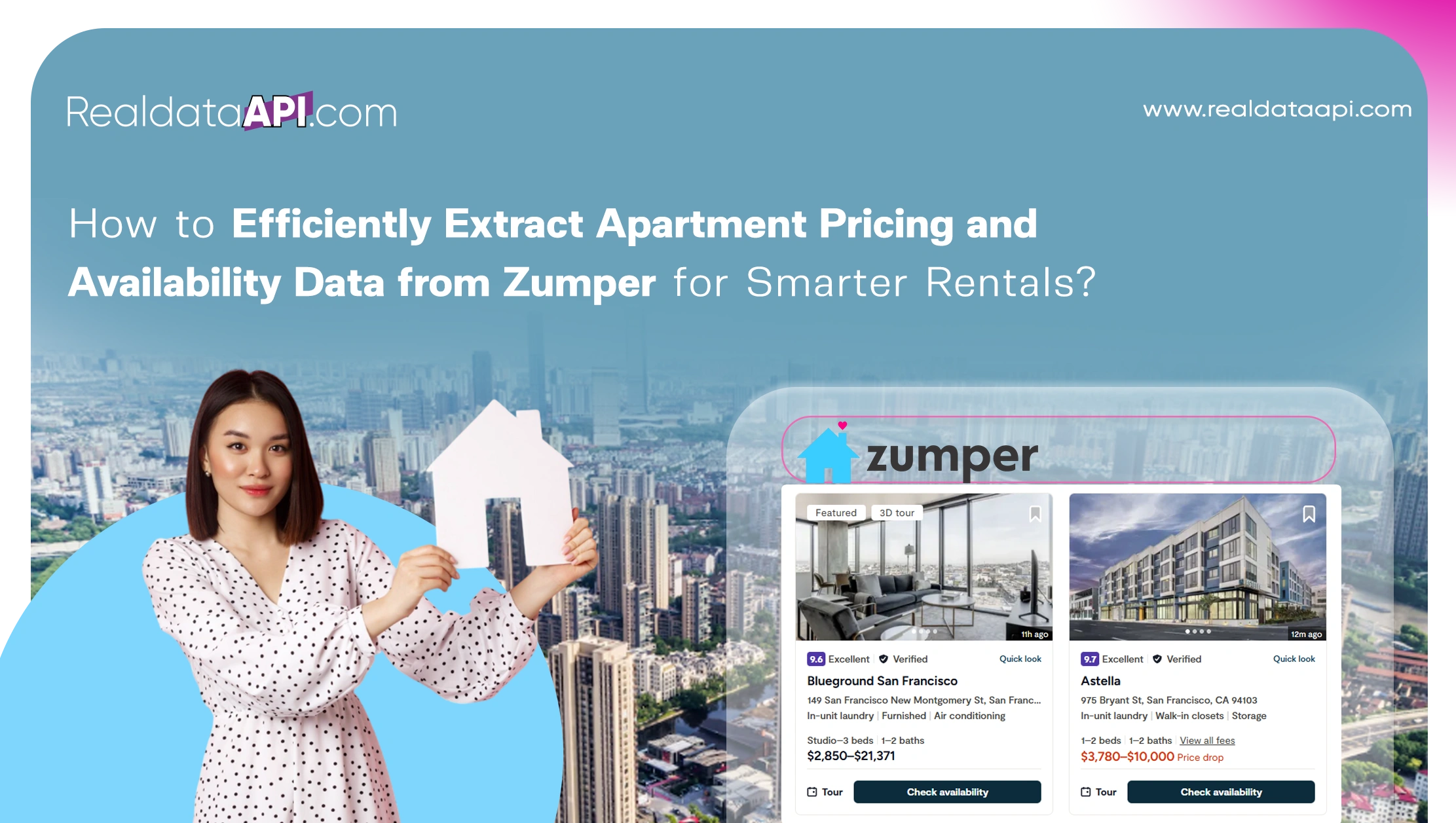 How to Efficiently Extract Apartment Pricing and Availability Data from Zumper for Smarter Rentals?
