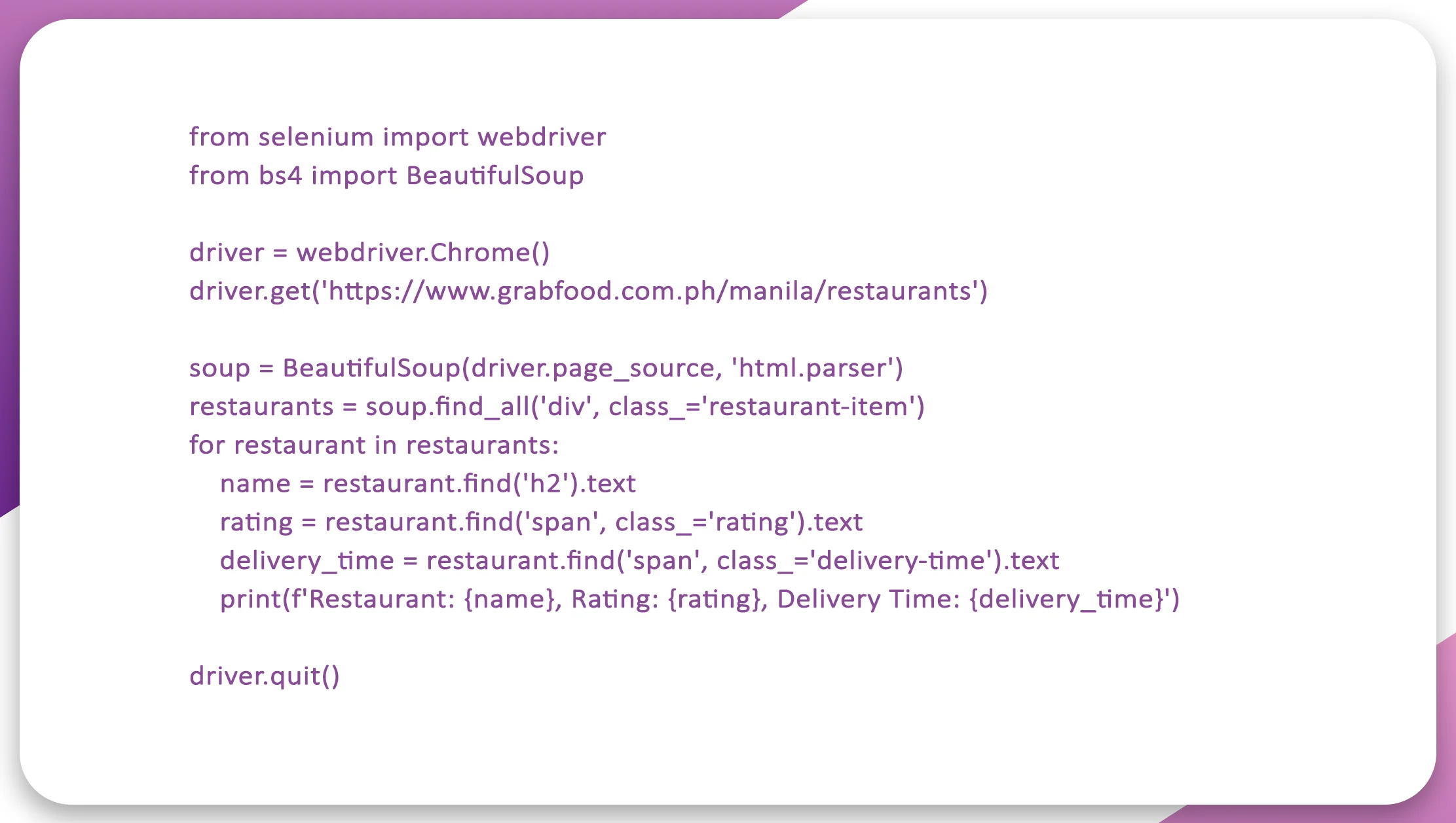 Selenium-for-Dynamic-Content