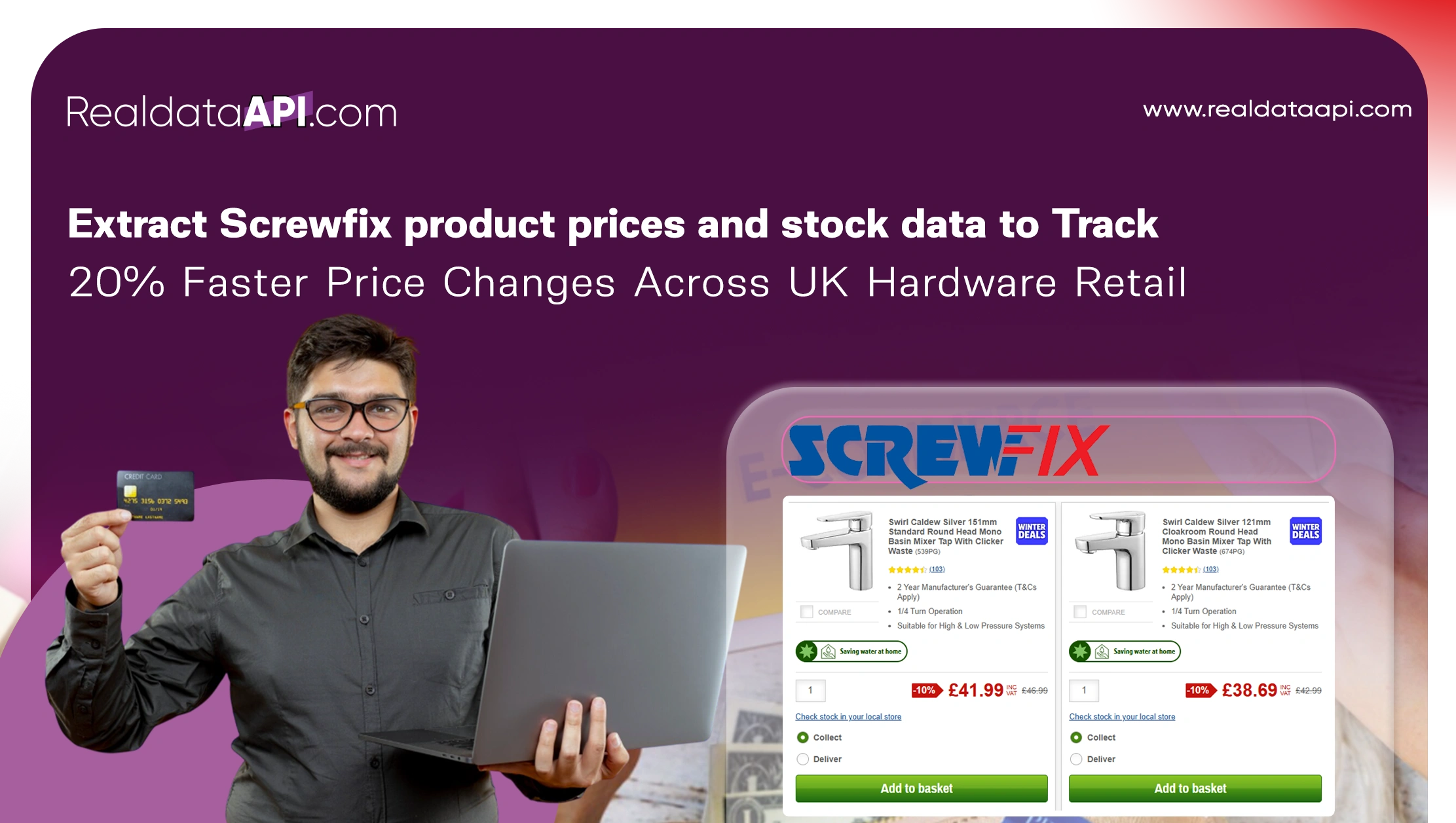 Extract Screwfix product prices and stock data to Track 20% Faster Price Changes Across UK Hardware Retail