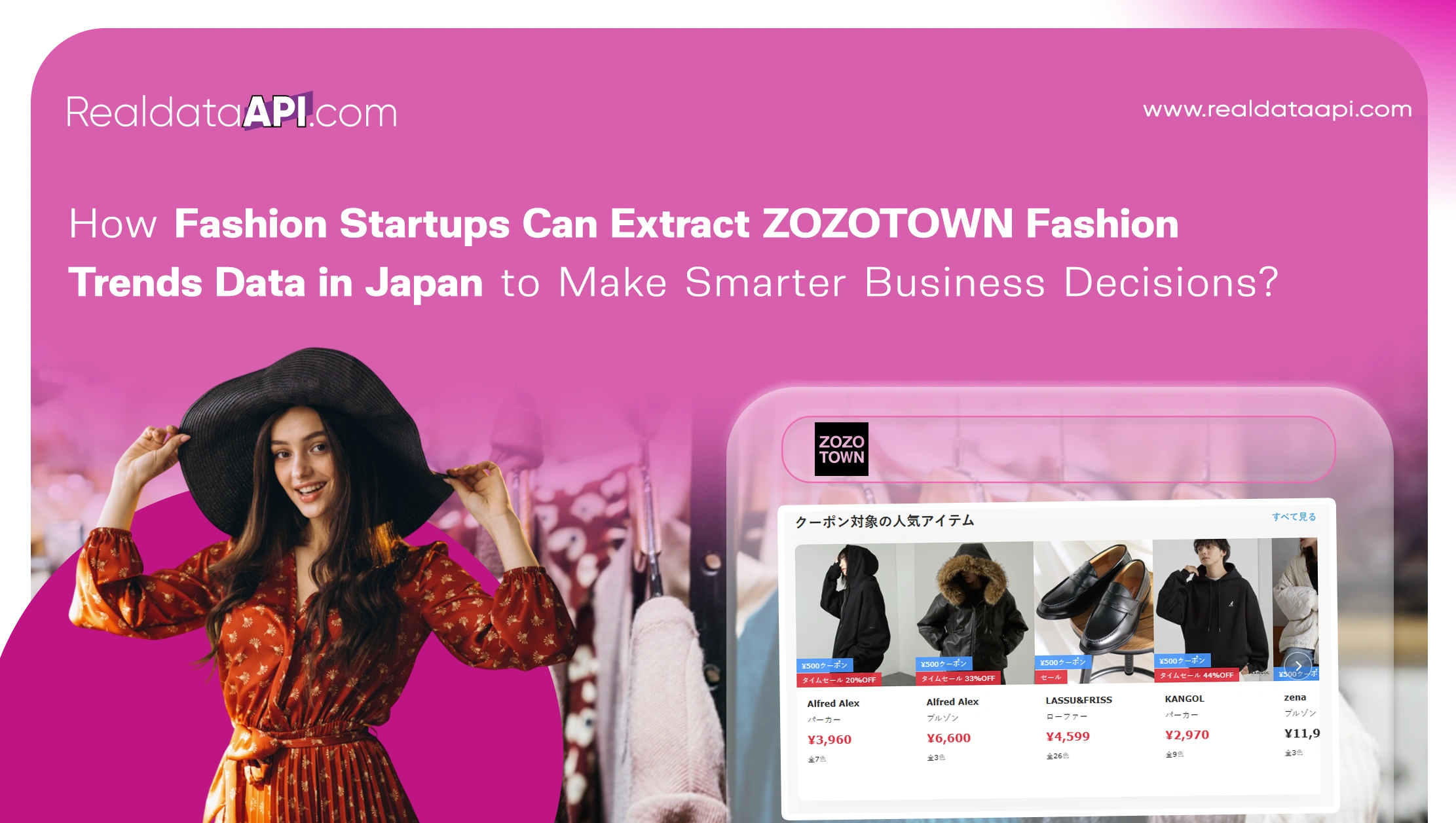 How Fashion Startups Can Extract ZOZOTOWN Fashion Trends Data in Japan to Make Smarter Business Decisions