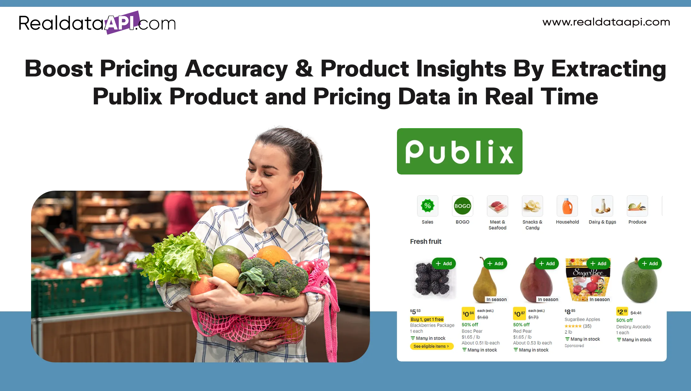 Boost Pricing Accuracy & Product Insights By Extracting Publix Product and Pricing Data in Real Time
