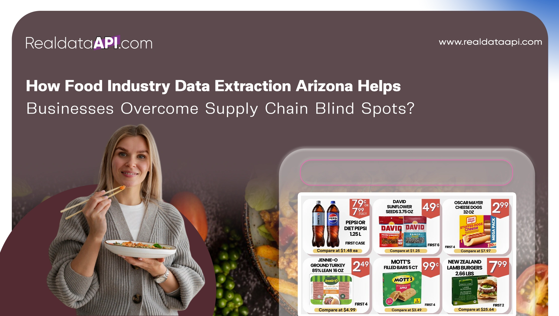 How Food Industry Data Extraction Arizona Helps Businesses Overcome Supply Chain Blind Spots?
