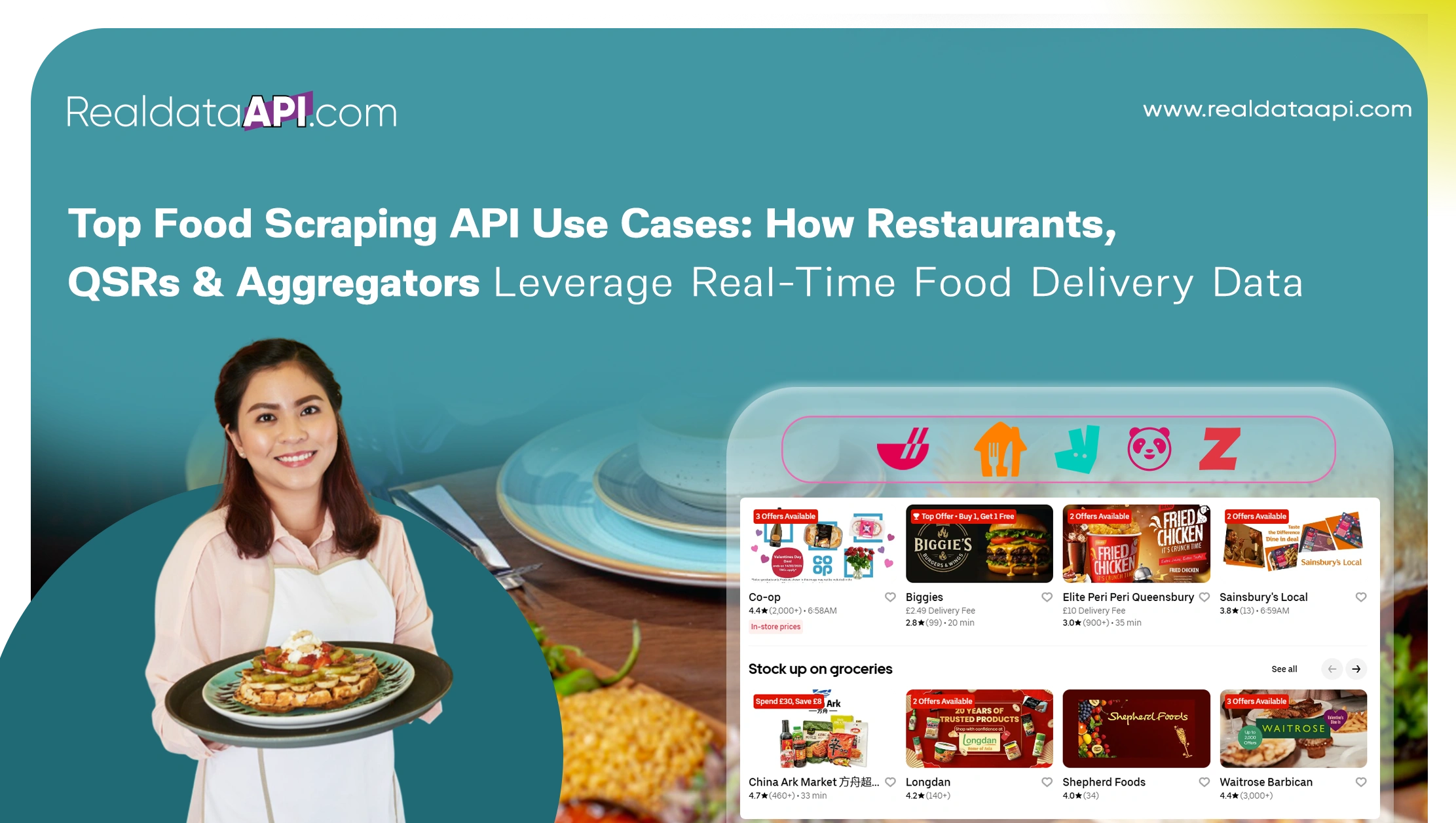 Top Food Scraping API Use Cases: How Restaurants, QSRs & Aggregators Leverage Real-Time Food Delivery Data