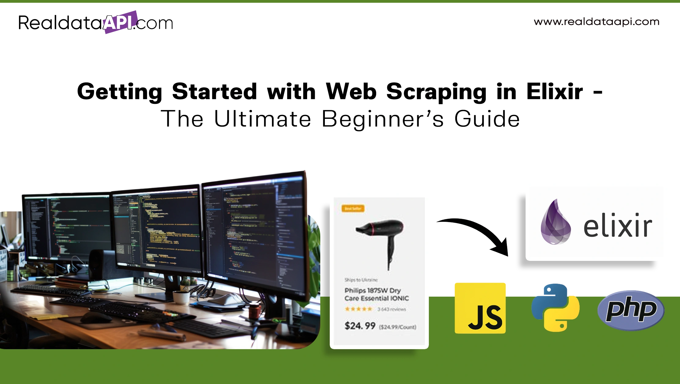 Getting Started with Web Scraping in Elixir - The Ultimate Beginner’s Guide