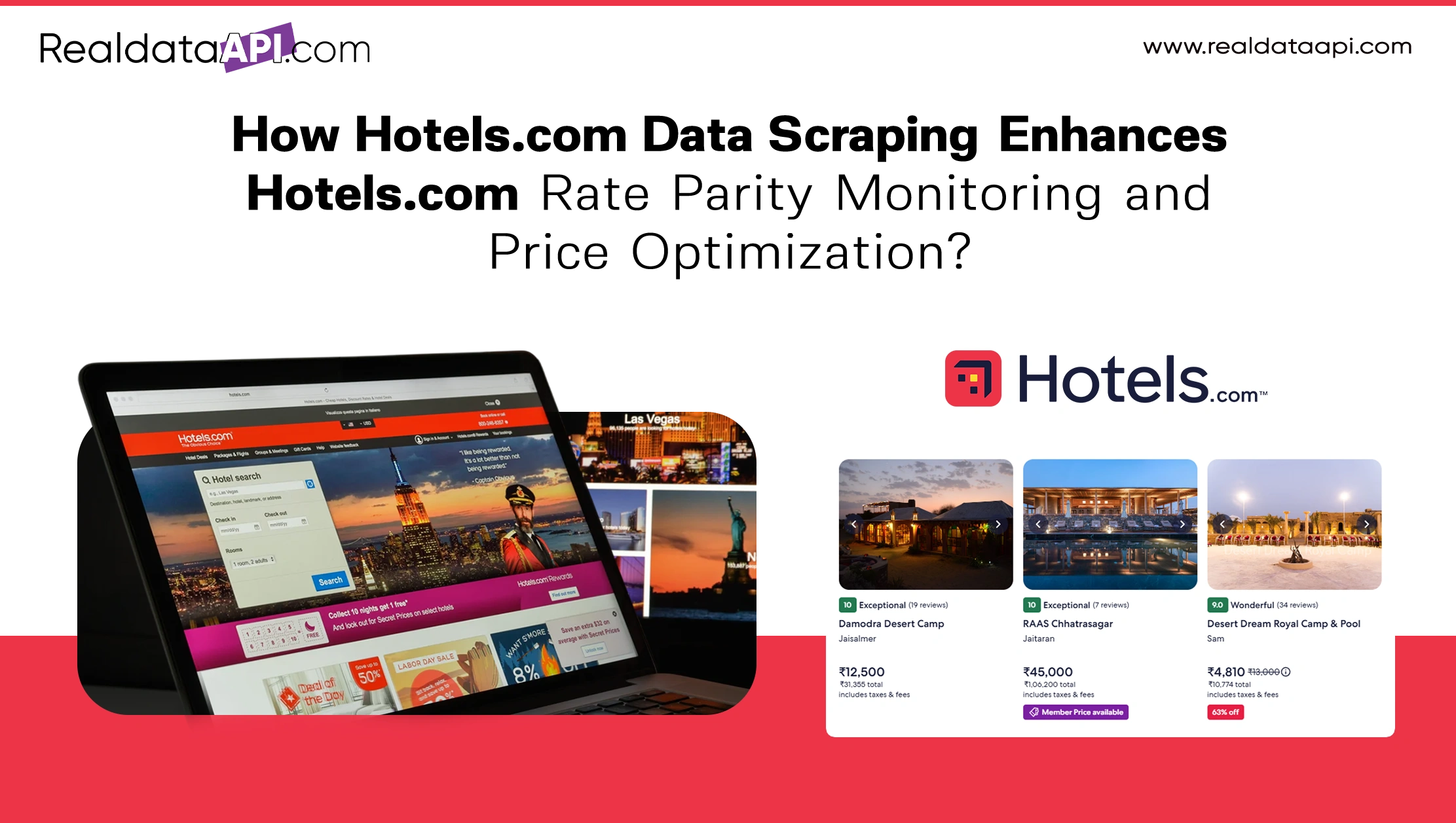 How Hotels.com Data Scraping Enhances Hotels.com Rate Parity Monitoring and Price Optimization?