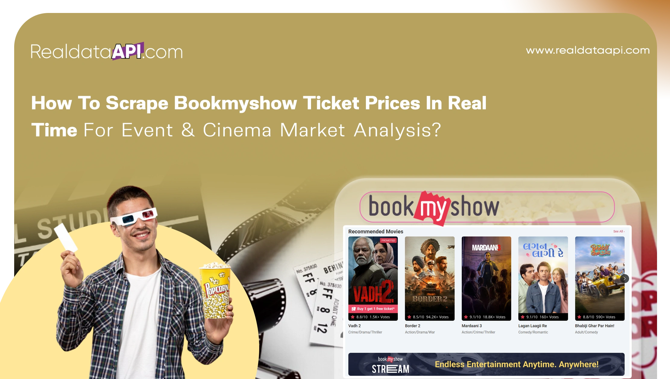 How To Scrape Bookmyshow Ticket Prices In Real Time For Event & Cinema Market Analysis