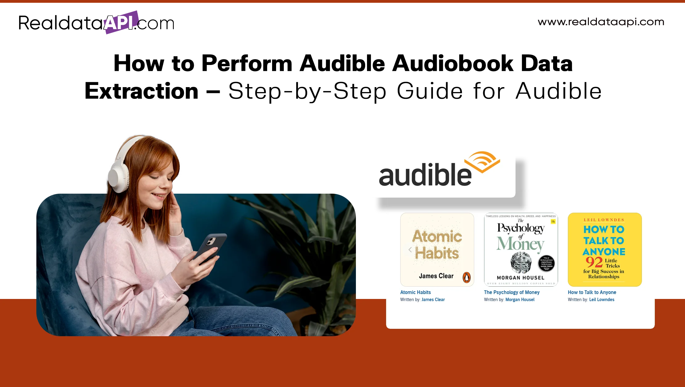 How to Perform Audible Audiobook Data Extraction – Step-by-Step Guide for Audible 