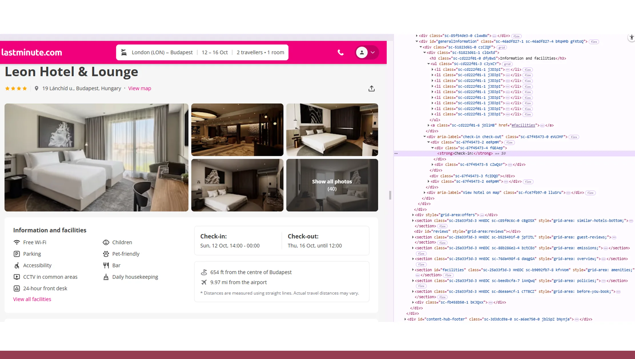 Travel Data Scraping API