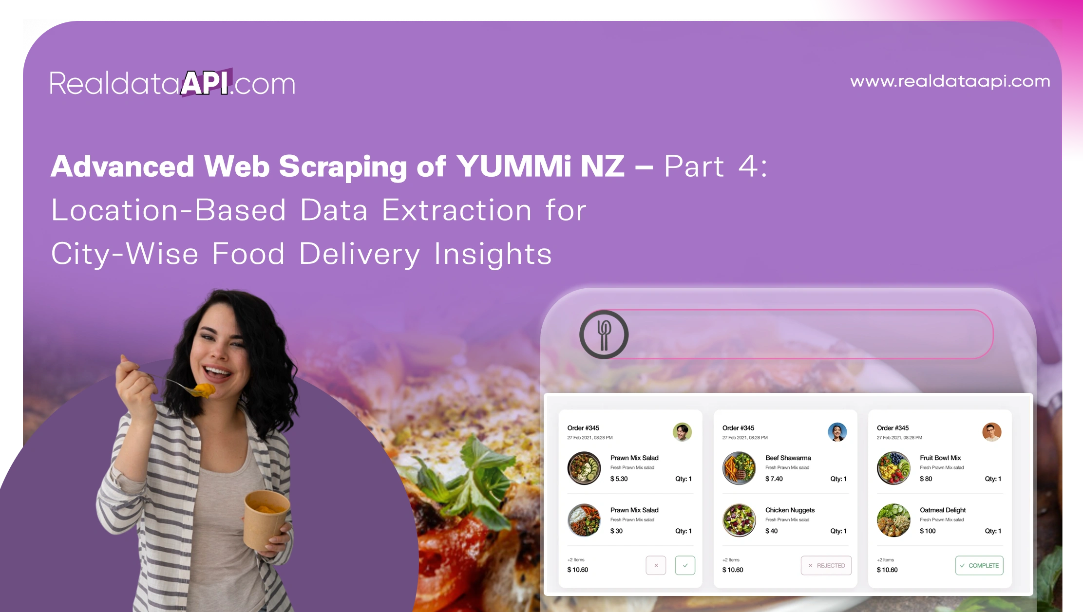 Advanced Web Scraping of YUMMi NZ – Part 4: Location-Based Data Extraction for City-Wise Food Delivery Insights