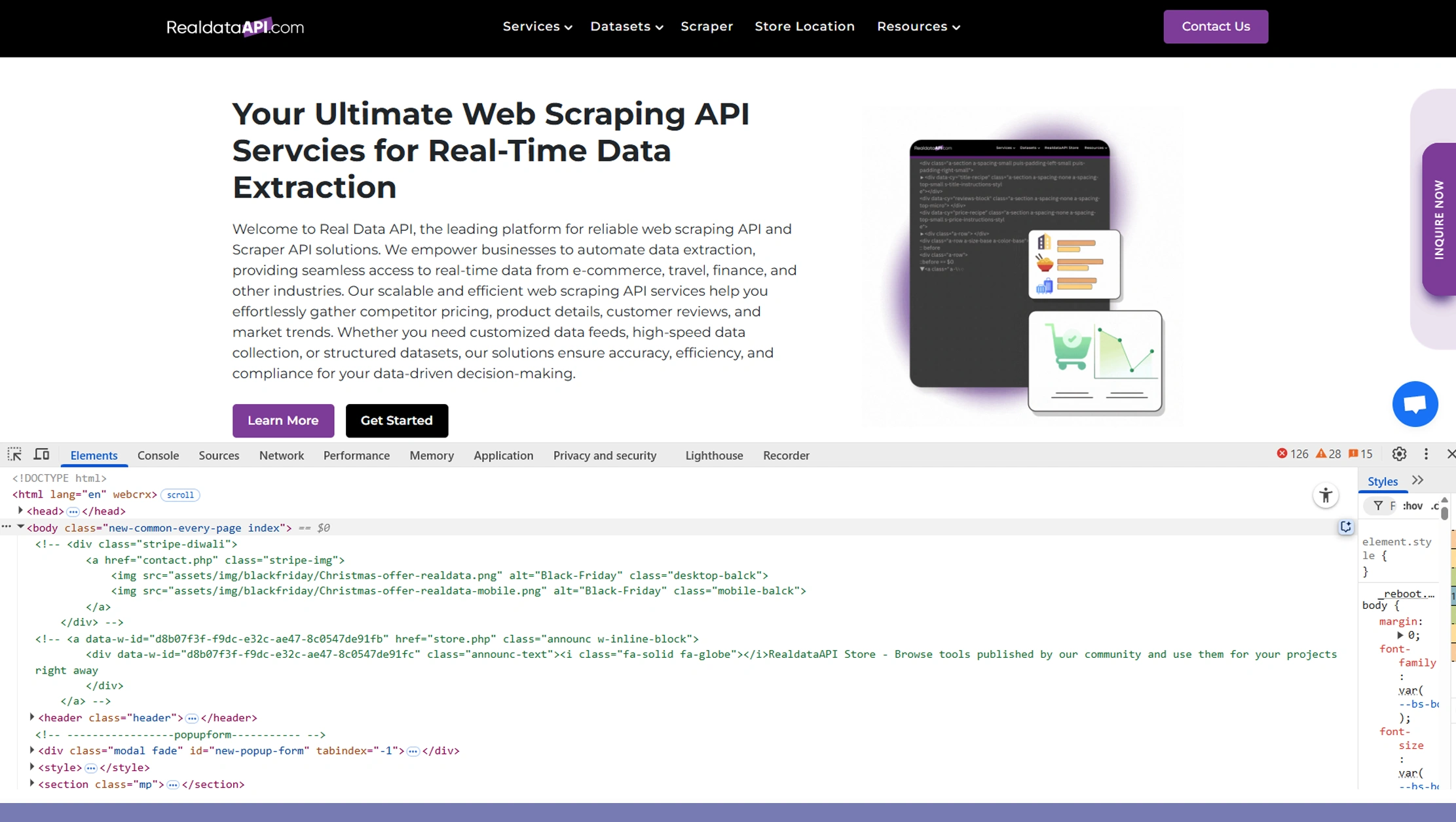 Handling JavaScript-heavy Websites in PHP