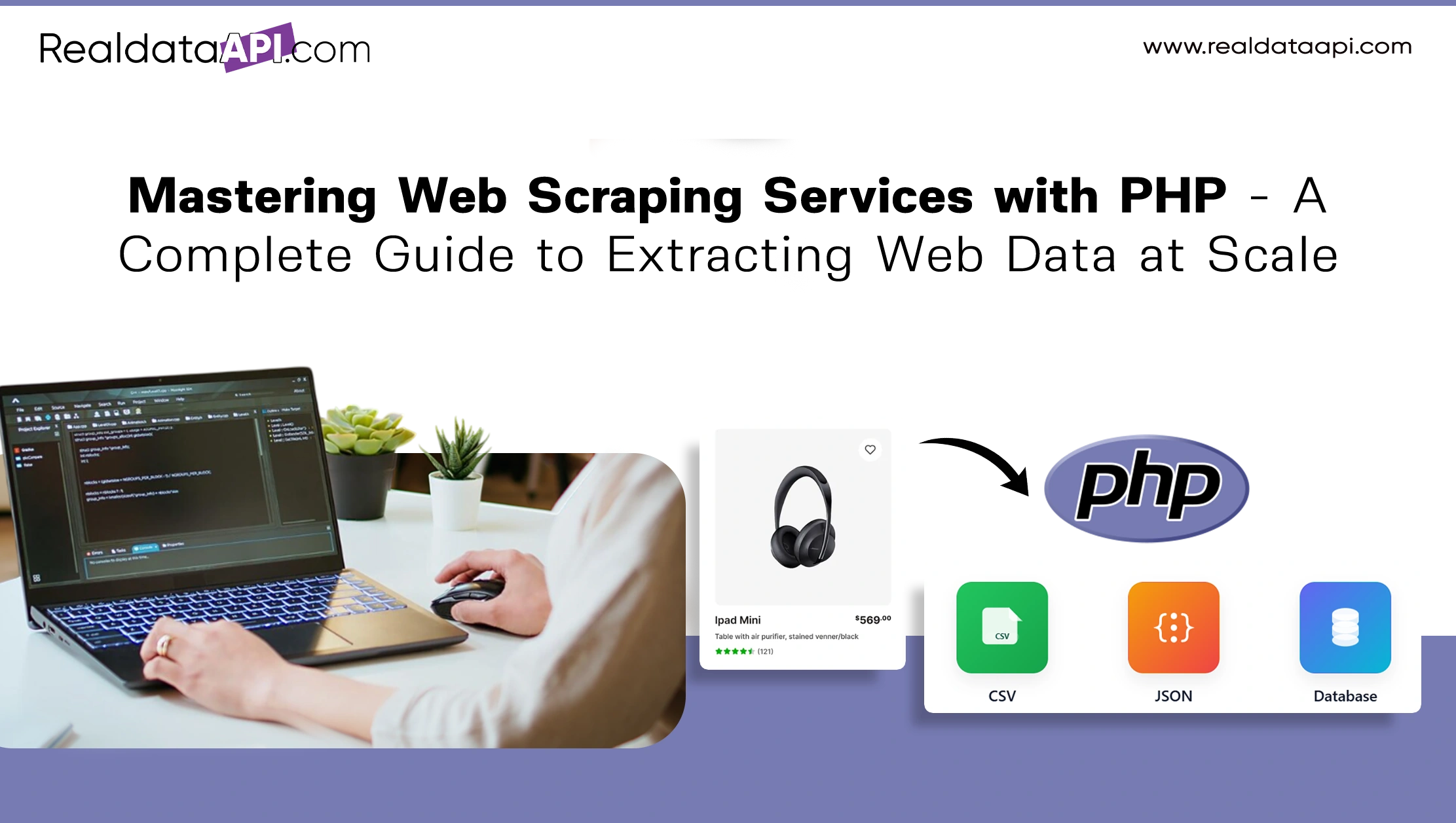 Mastering Web Scraping Services with PHP - A Complete Guide to Extracting Web Data at Scale