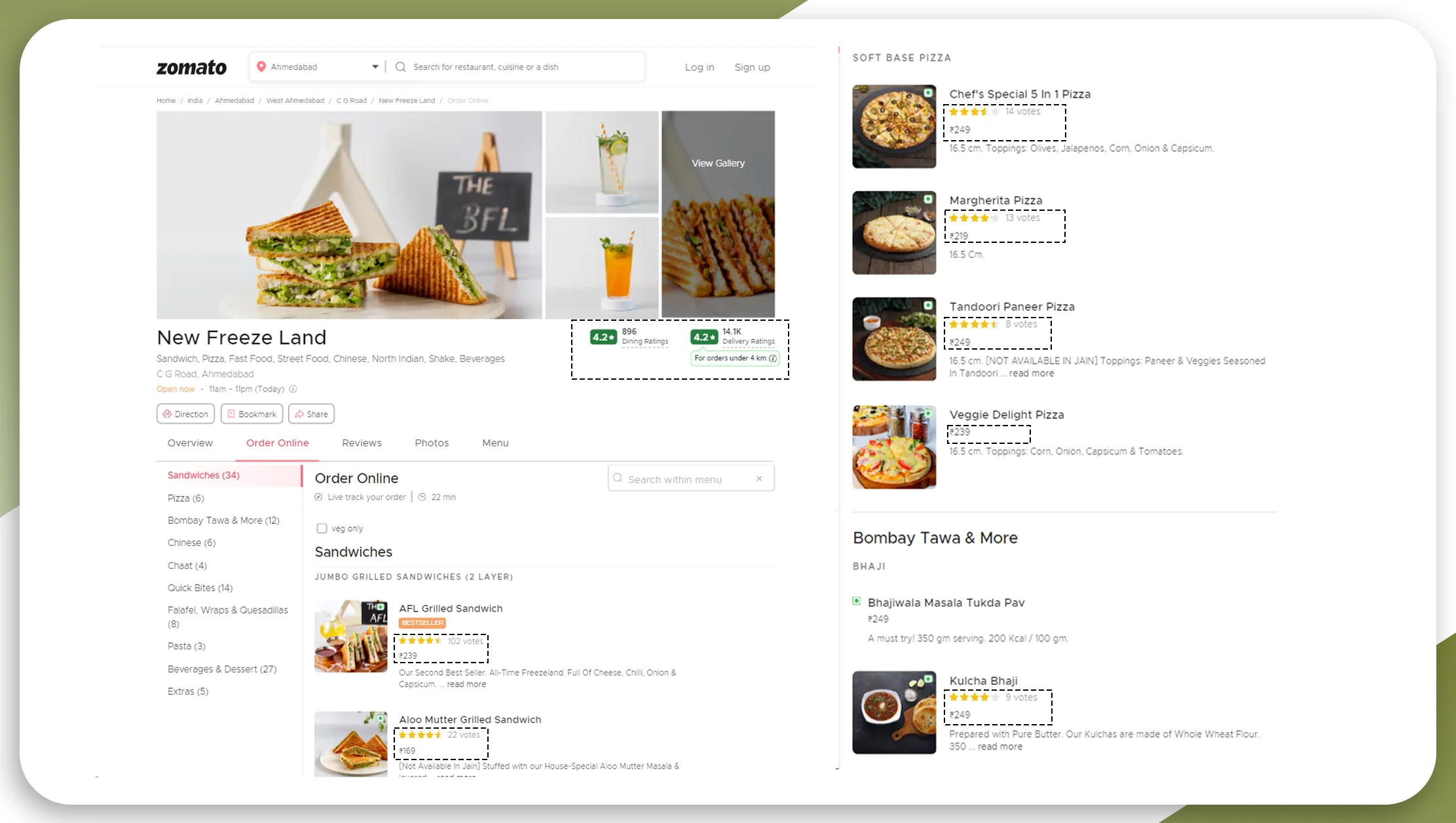 Zomato-Food-Delivery-Data-Scraping