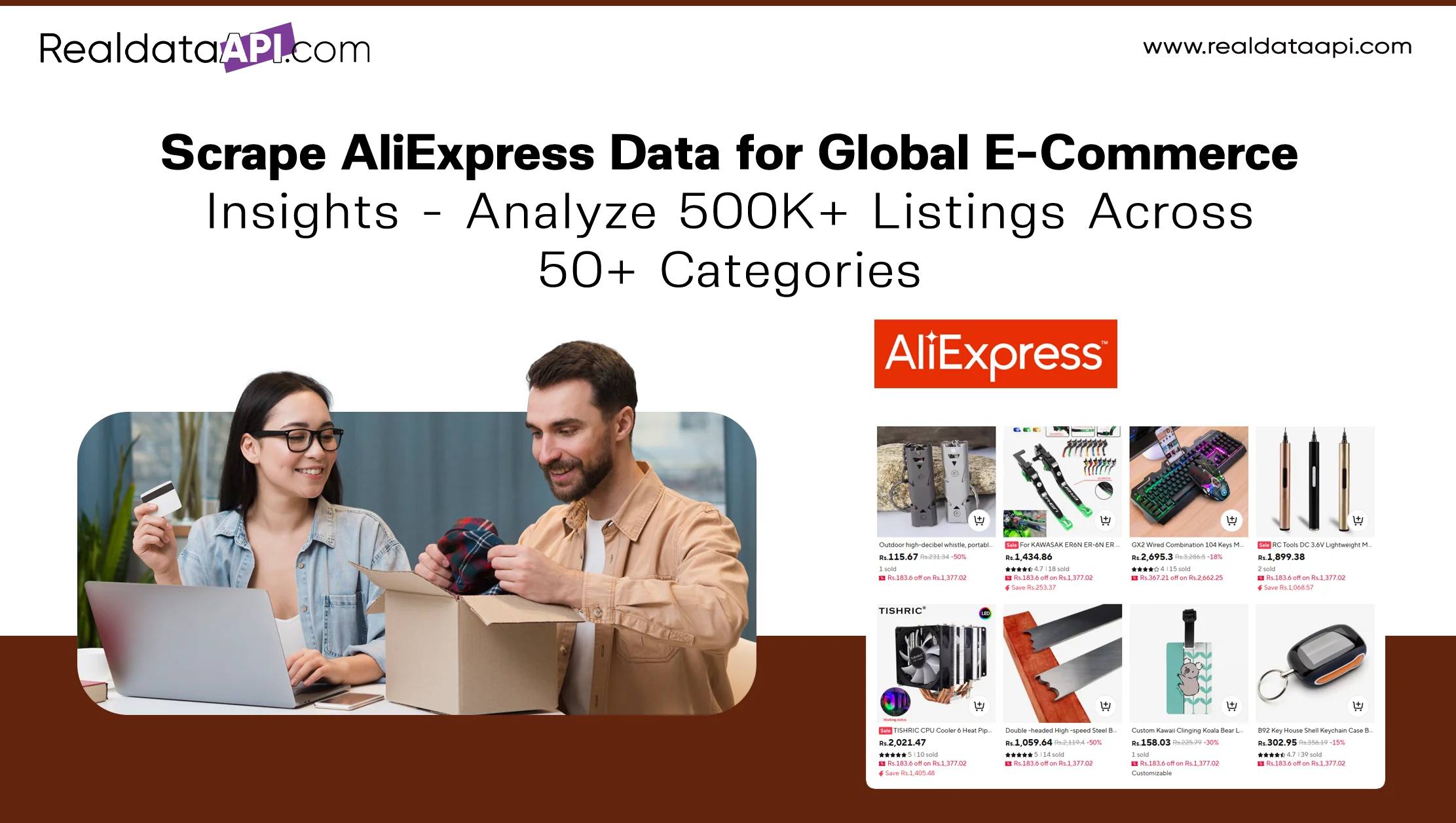 Scrape AliExpress Data for Global E-Commerce Insights - Analyze 500K+ Listings Across 50+ Categories