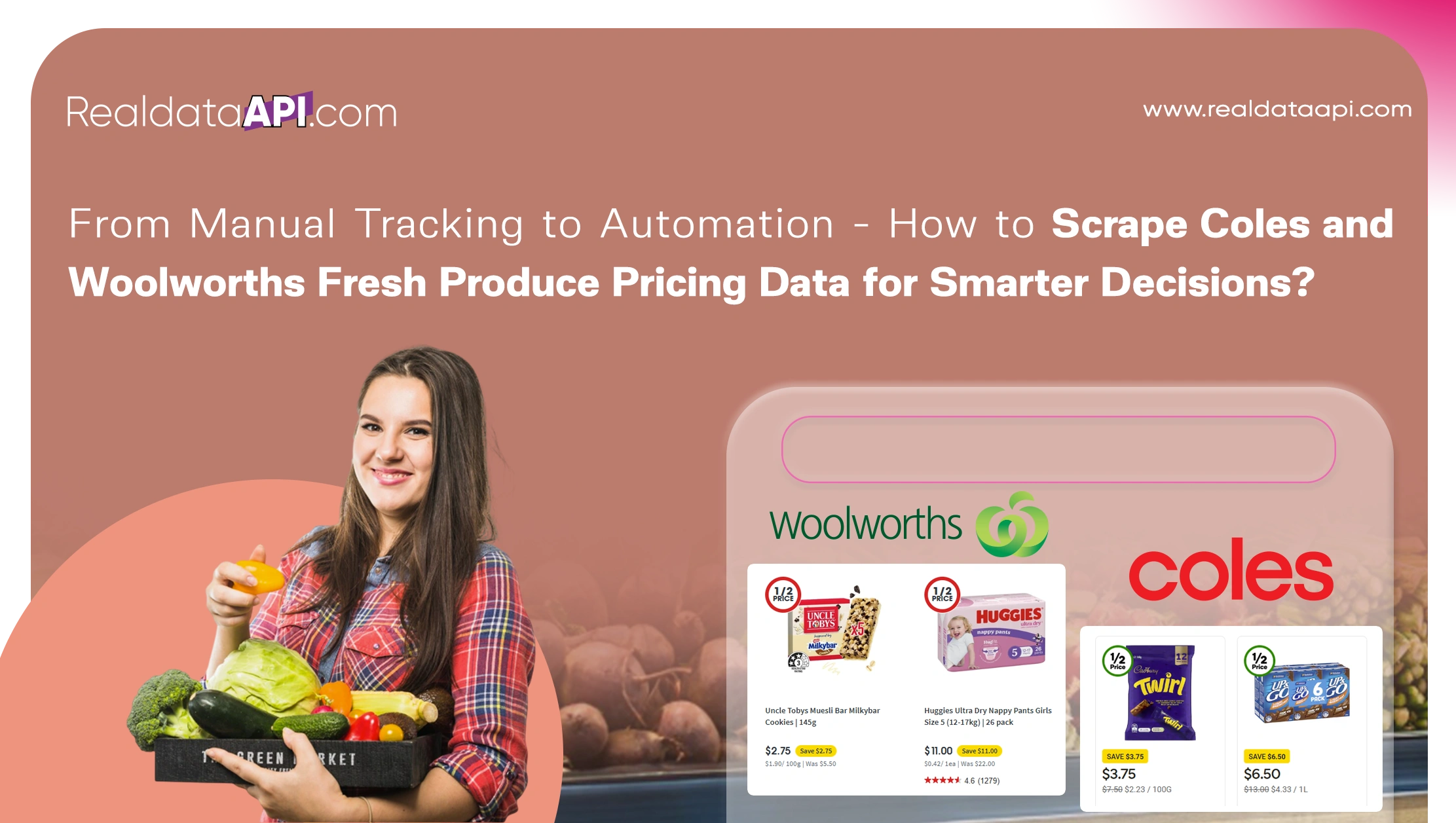 From Manual Tracking to Automation - How to Scrape Coles and Woolworths Fresh Produce Pricing Data for Smarter Decisions