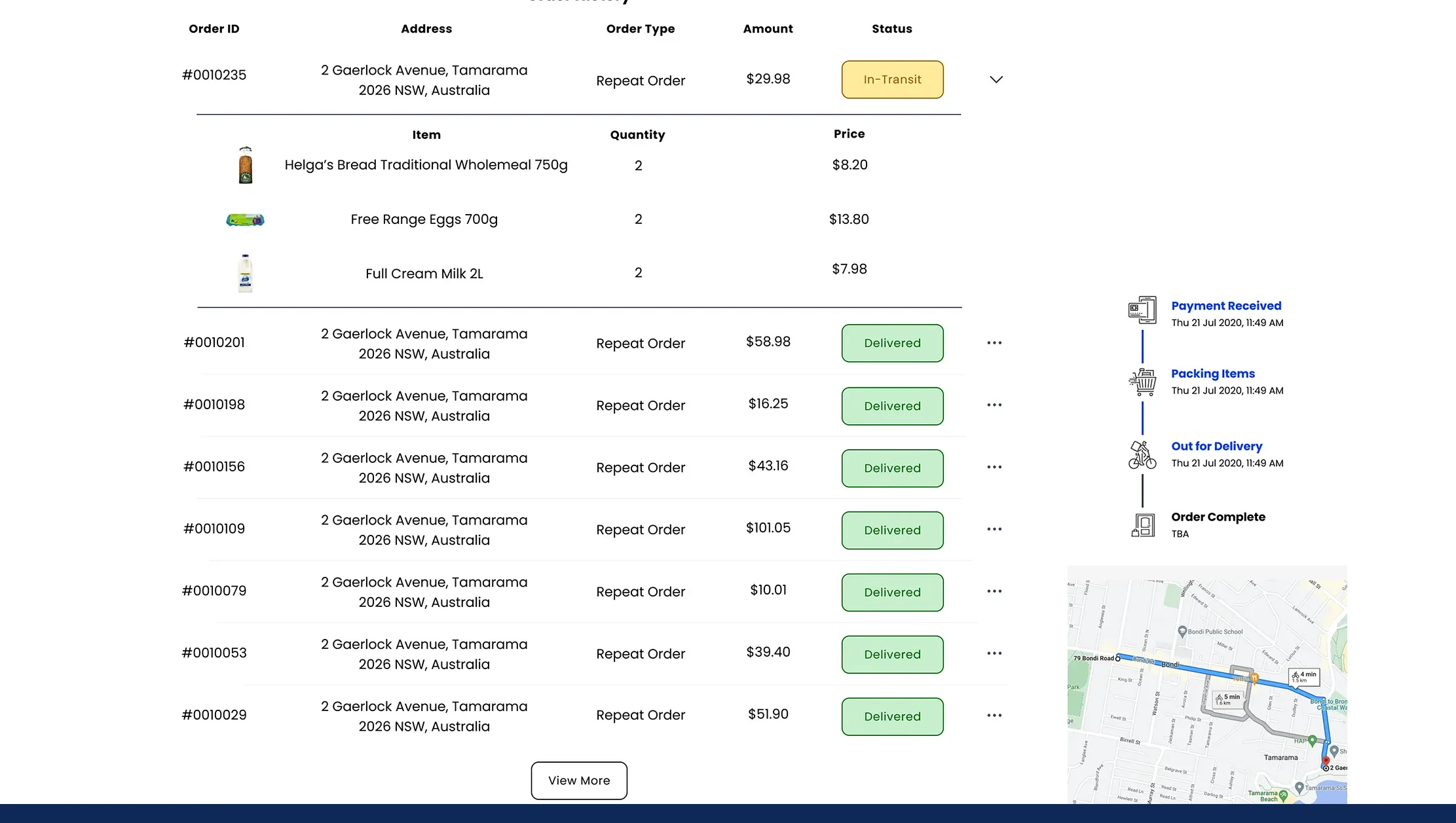 Building a Rider Tracking Dashboard
