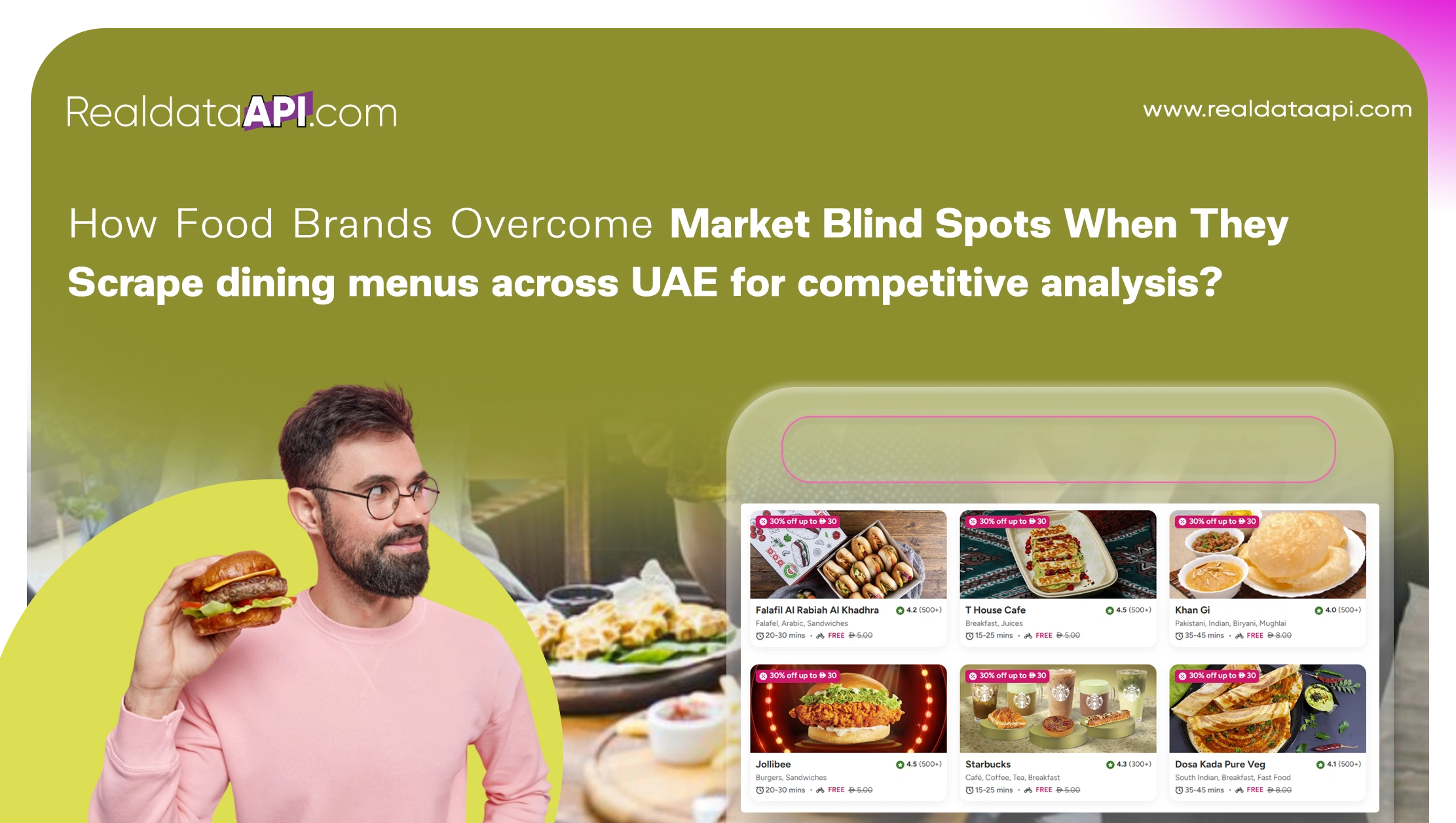 How Food Brands Overcome Market Blind Spots When They Scrape Dining Menus Across UAE For Competitive Analysis