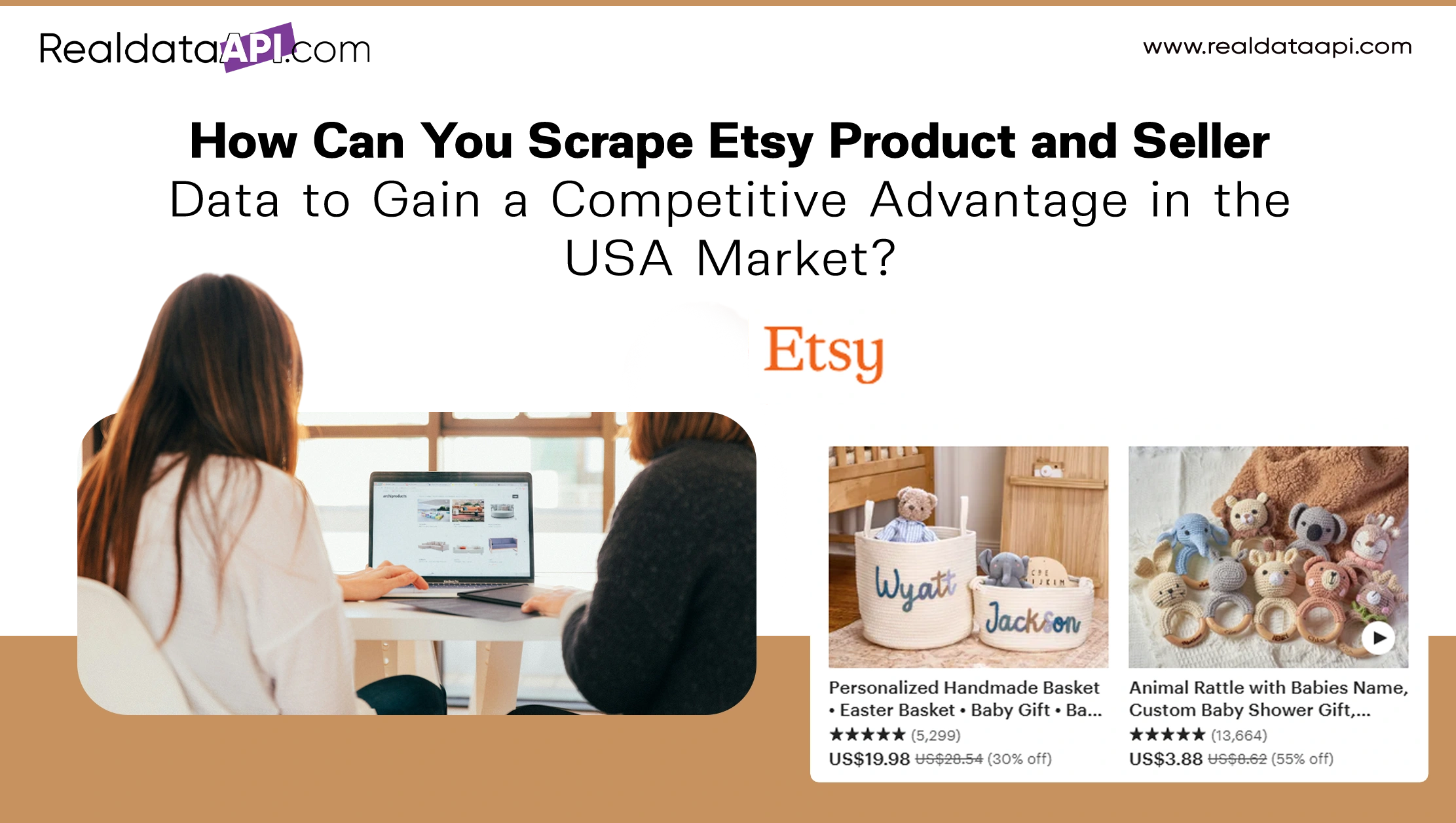 How Can You Scrape Etsy Product and Seller Data to Gain a Competitive Advantage in the USA Market?