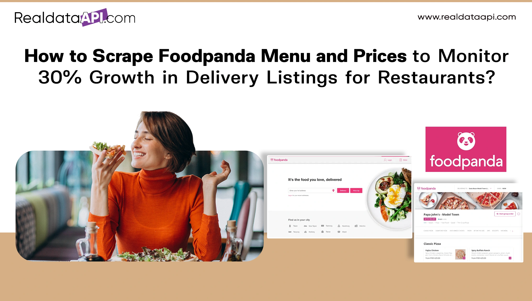 How to Scrape Foodpanda Menu and Prices to Monitor 30% Growth in Delivery Listings for Restaurants?