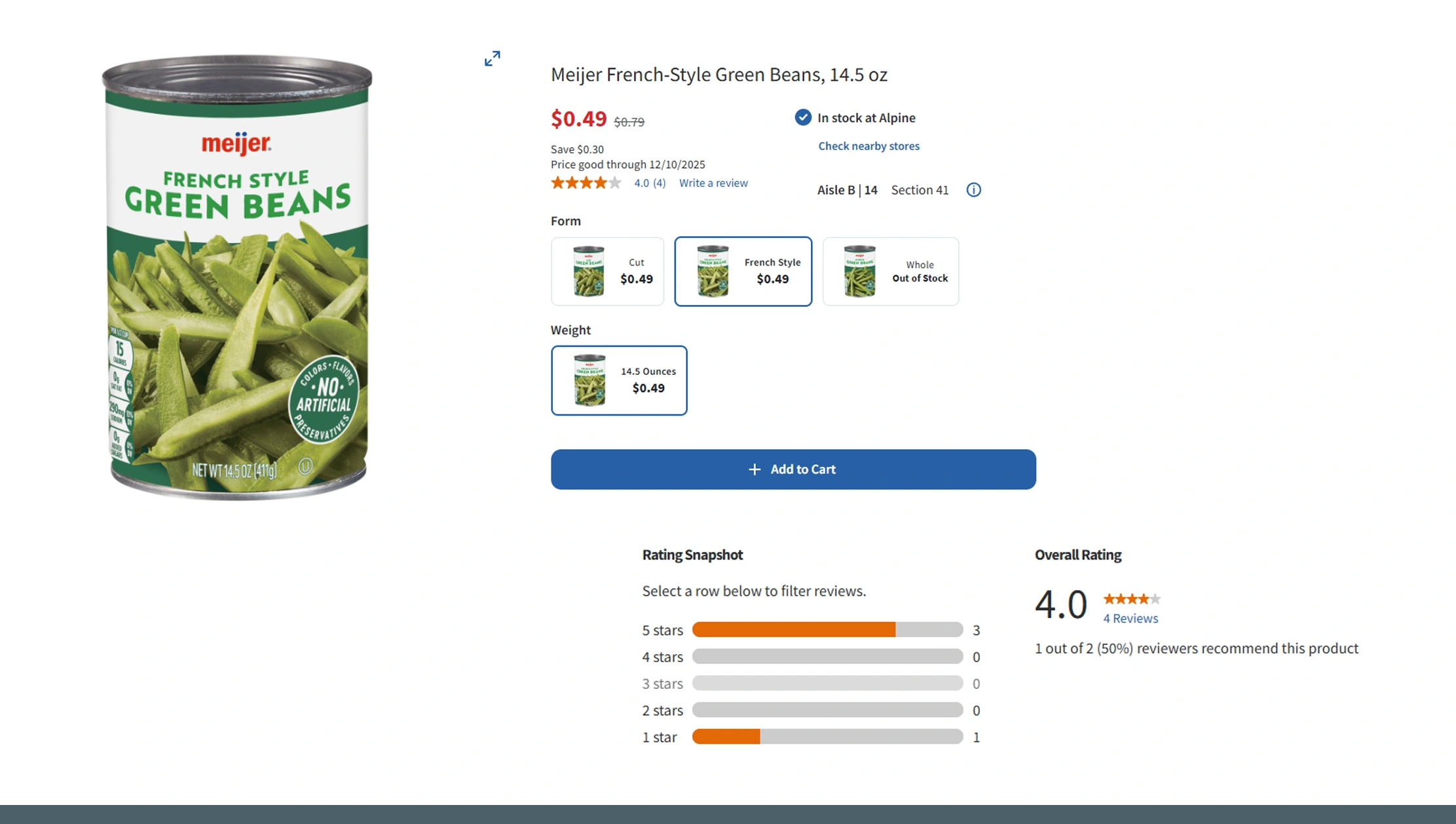 Tracking Supermarket Pricing and Promotions