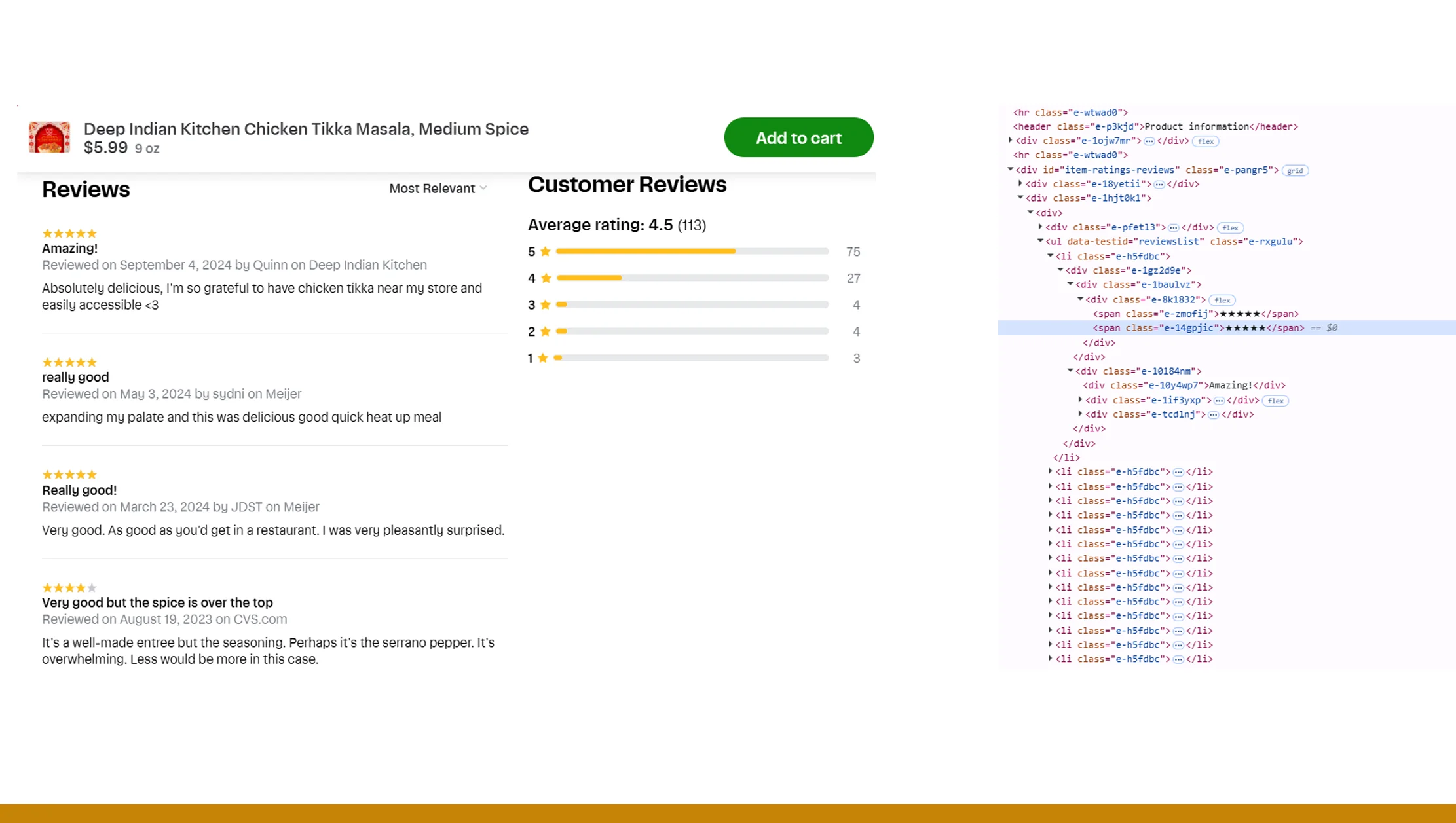 How to Scrape Grocery Reviews from User Feedback APIs?