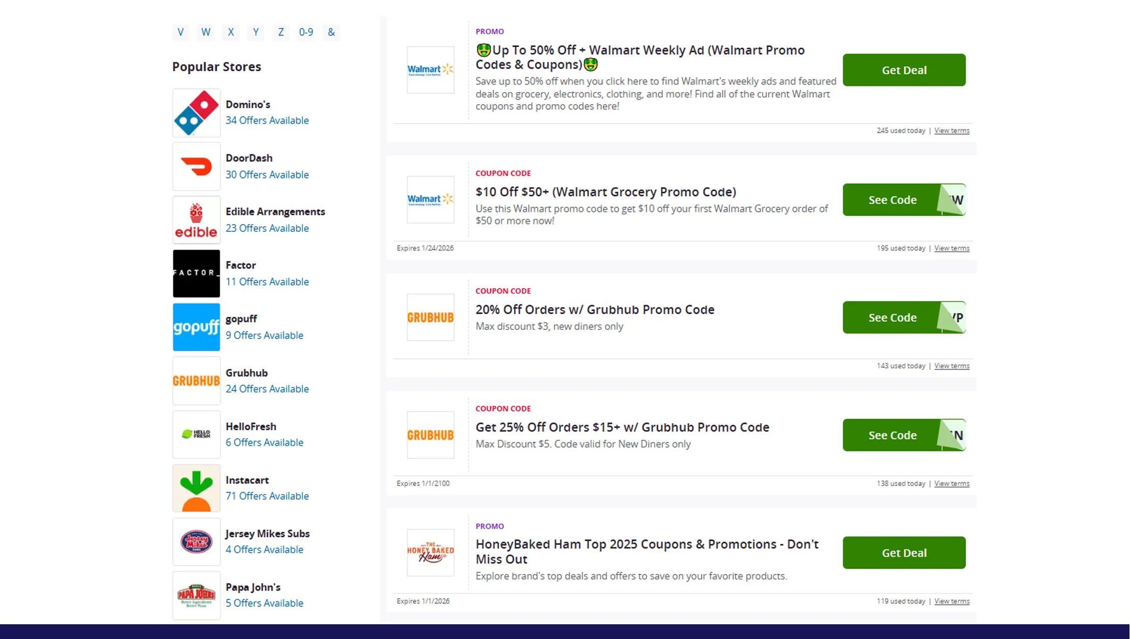 The Rising Influence of Food Deals