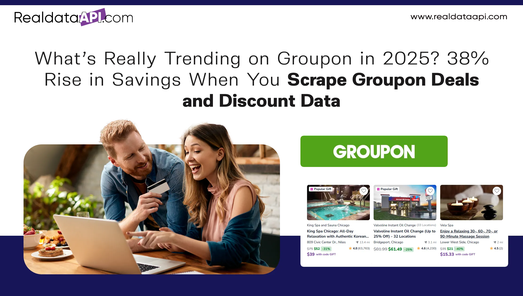 What’s Really Trending on Groupon in 2025? 38% Rise in Savings When You Scrape Groupon Deals and Discount Data