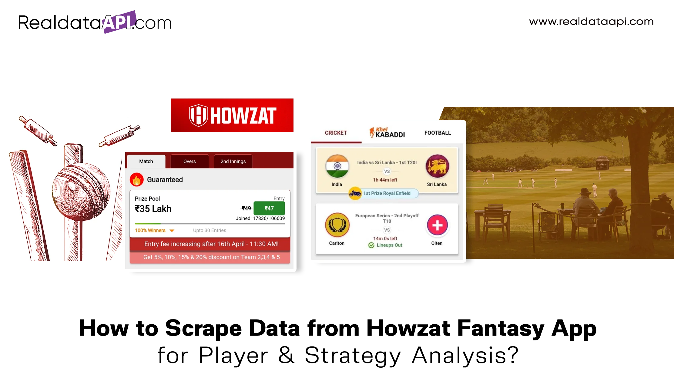 How to Scrape Data from Howzat Fantasy App for Player & Strategy Analysis