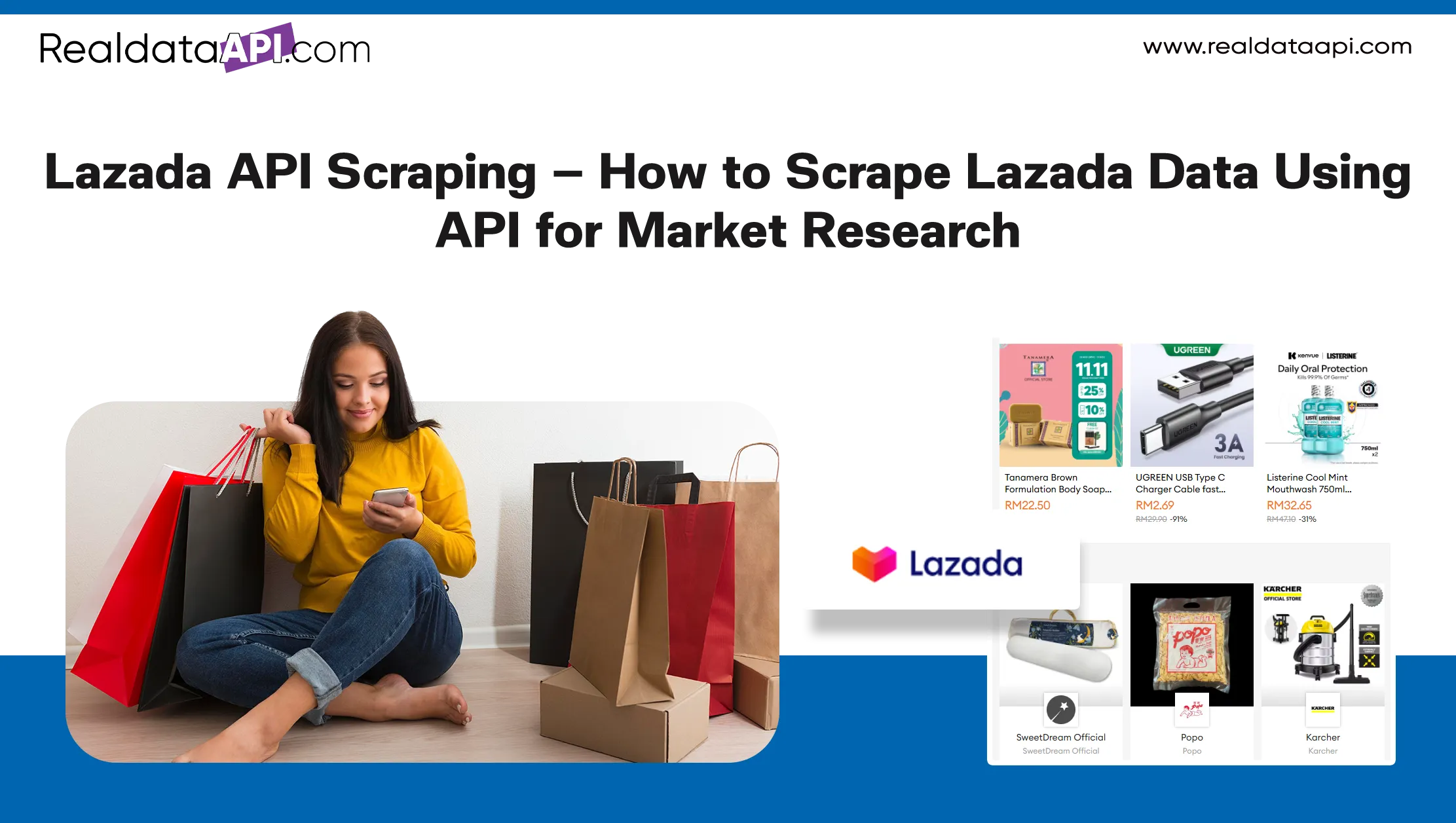 Lazada API Scraping – How to Scrape Lazada Data Using API for Market Research