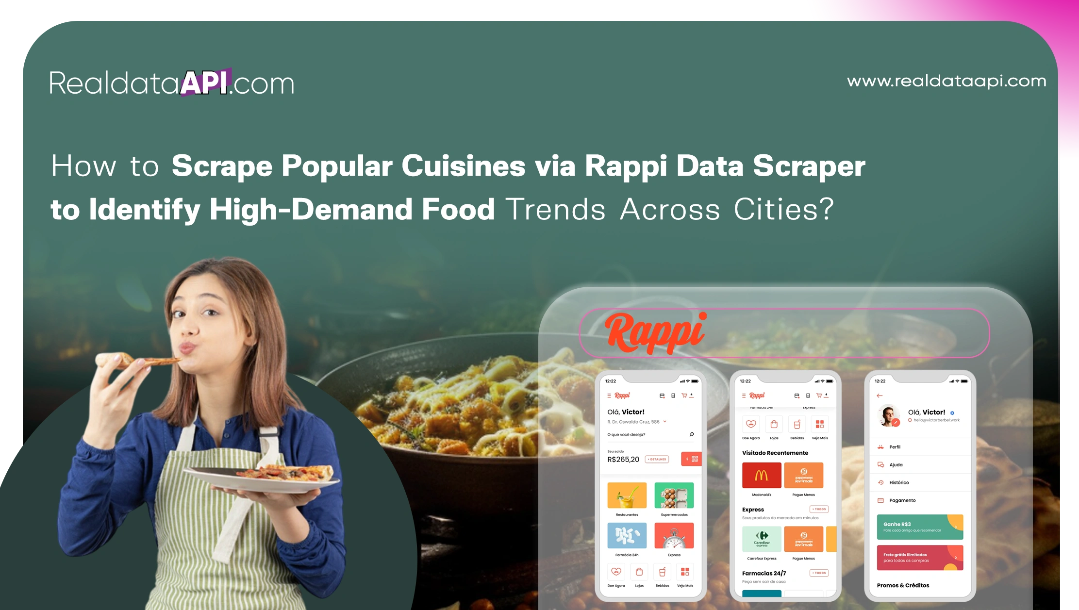 How to Scrape Popular Cuisines via Rappi Data Scraper to Identify High-Demand Food Trends Across Cities?