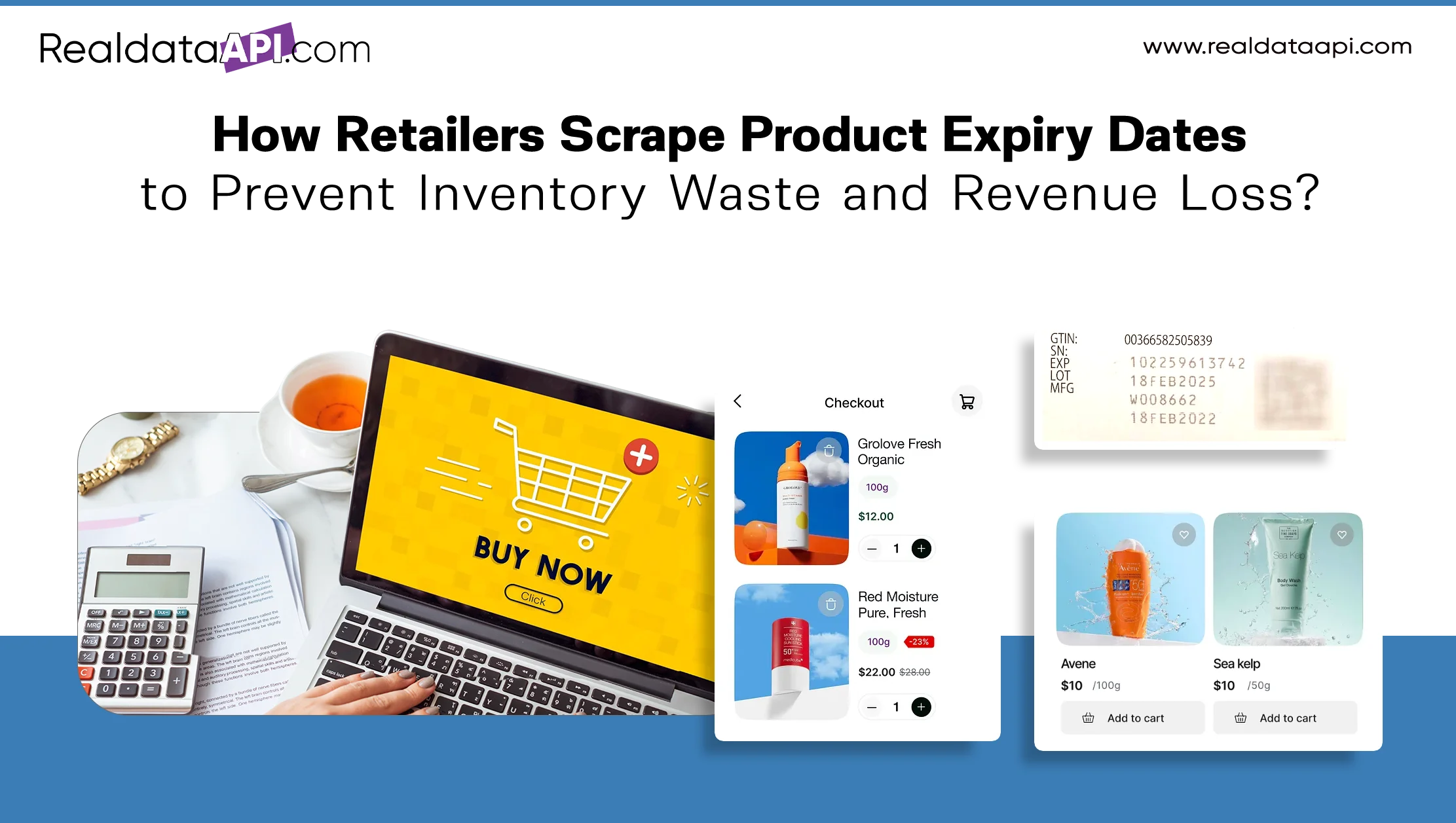 How Retailers Scrape Product Expiry Dates to Prevent Inventory Waste and Revenue Loss?