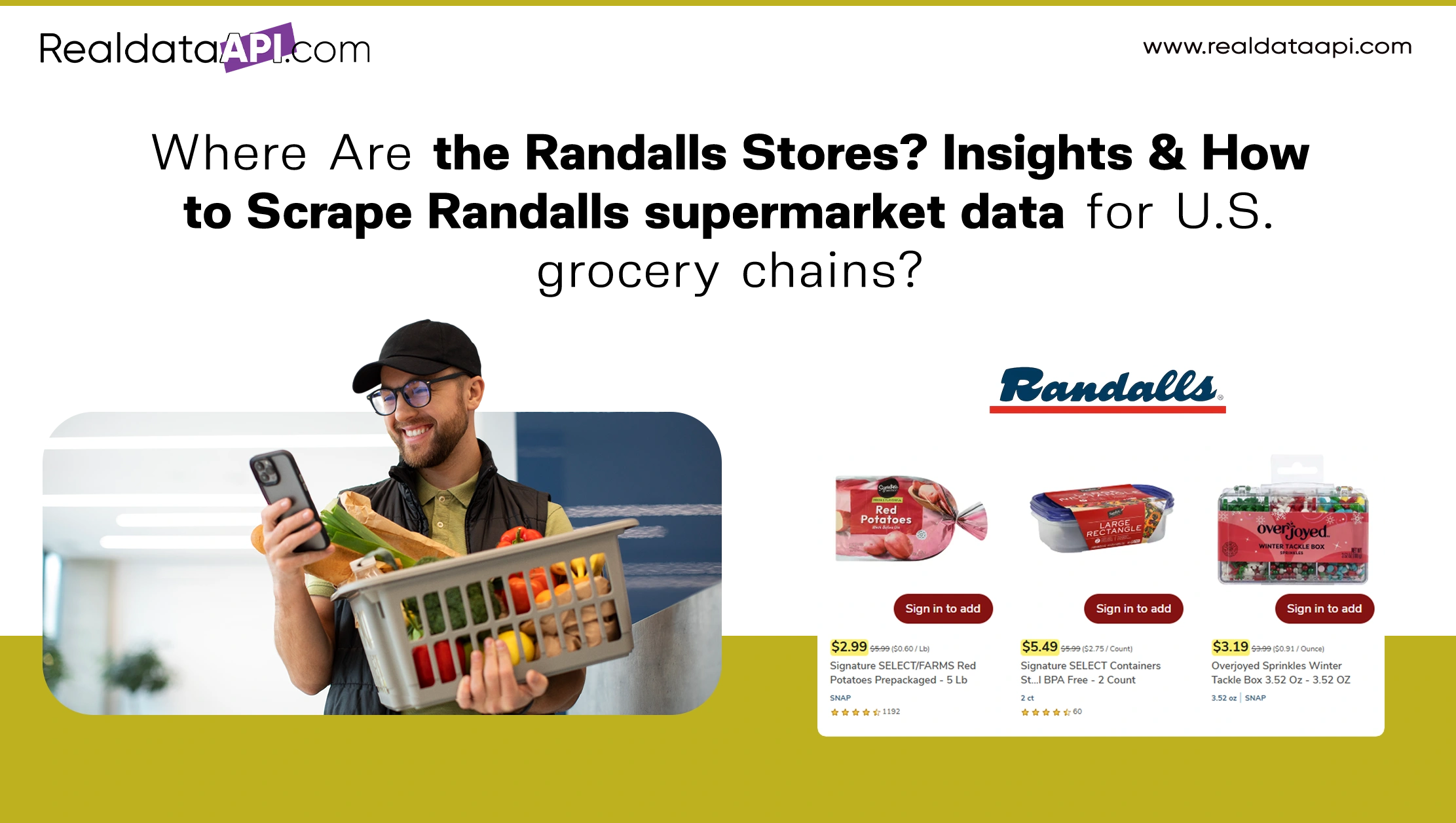 Where Are the Randalls Stores? Insights & How to Scrape Randalls supermarket data for U.S. grocery chains