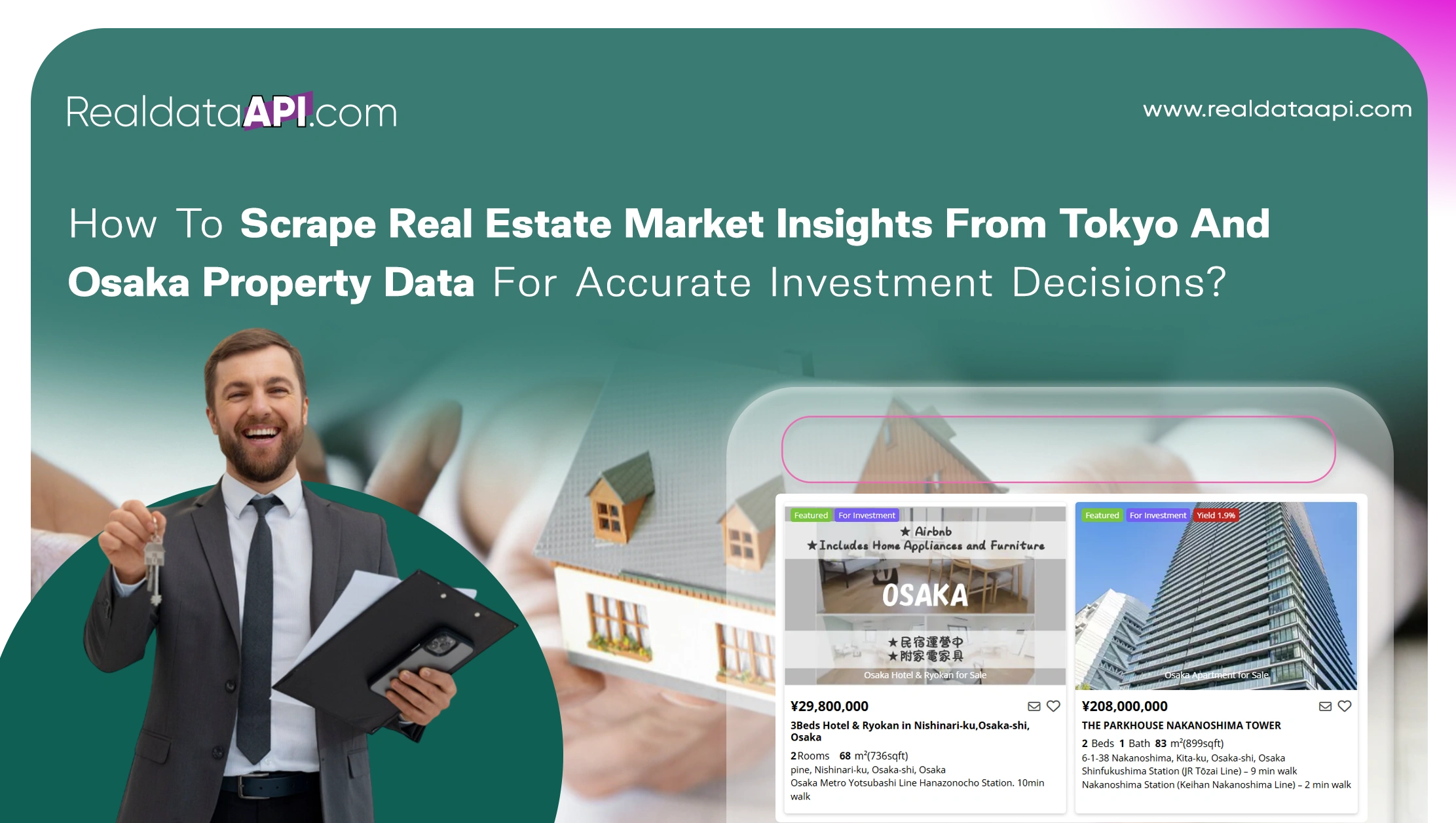How To Scrape Real Estate Market Insights From Tokyo And Osaka Property Data For Accurate Investment Decisions?