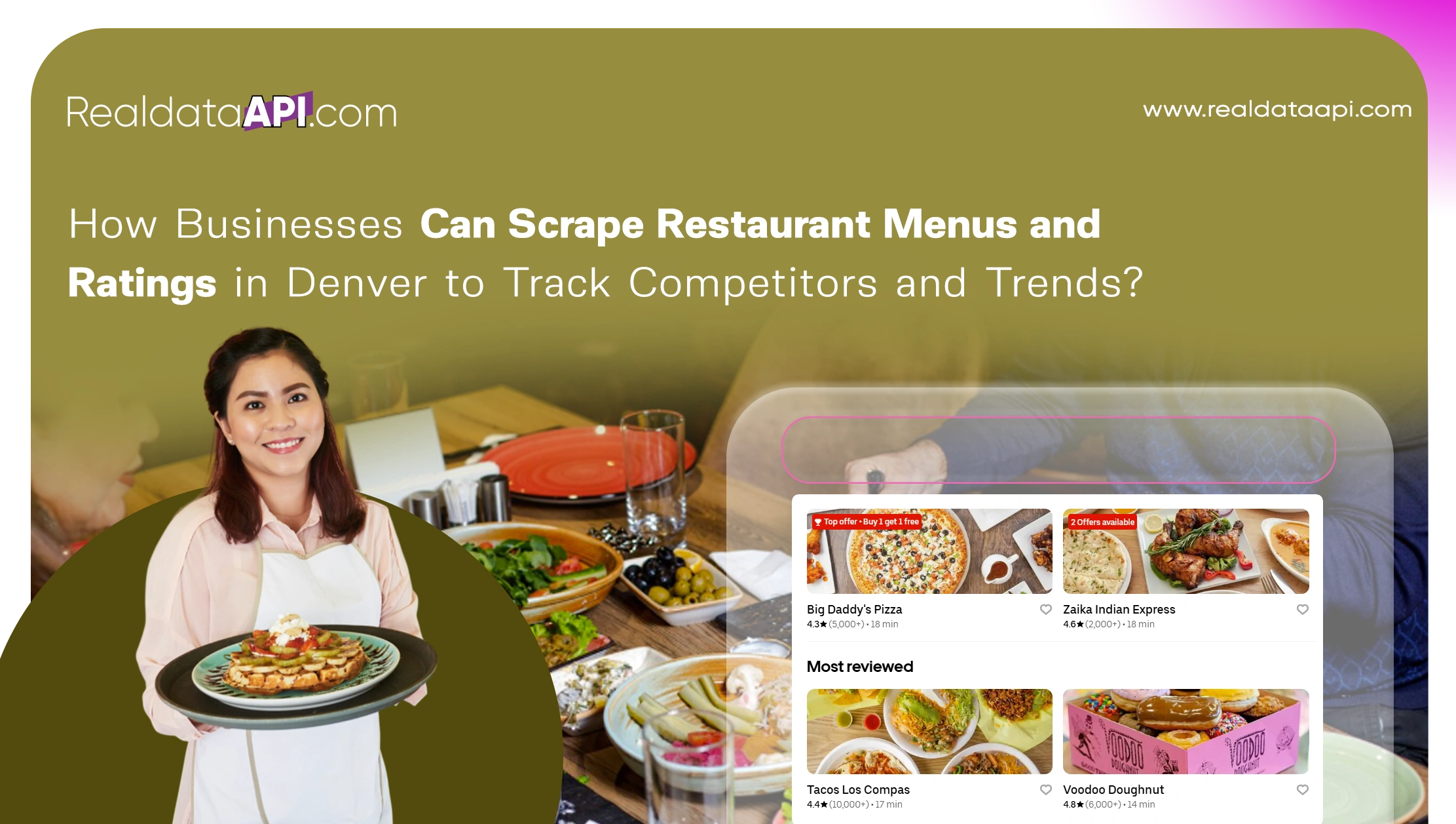 How Businesses Can Scrape Restaurant Menus and Ratings in Denver to Track Competitors and Trends?