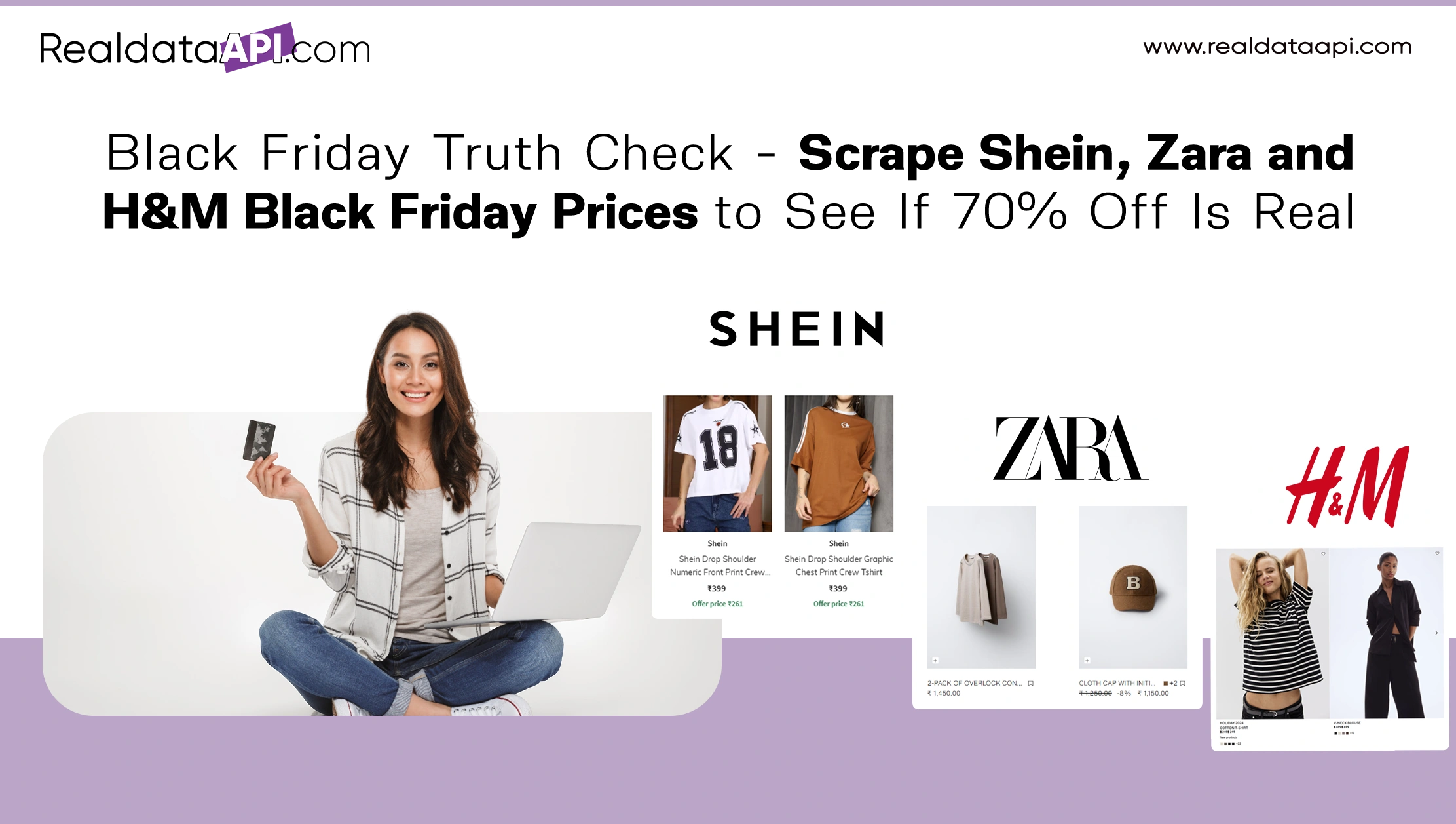 Black Friday Truth Check - Scrape Shein, Zara and H&M Black Friday Prices to See If 70% Off Is Real