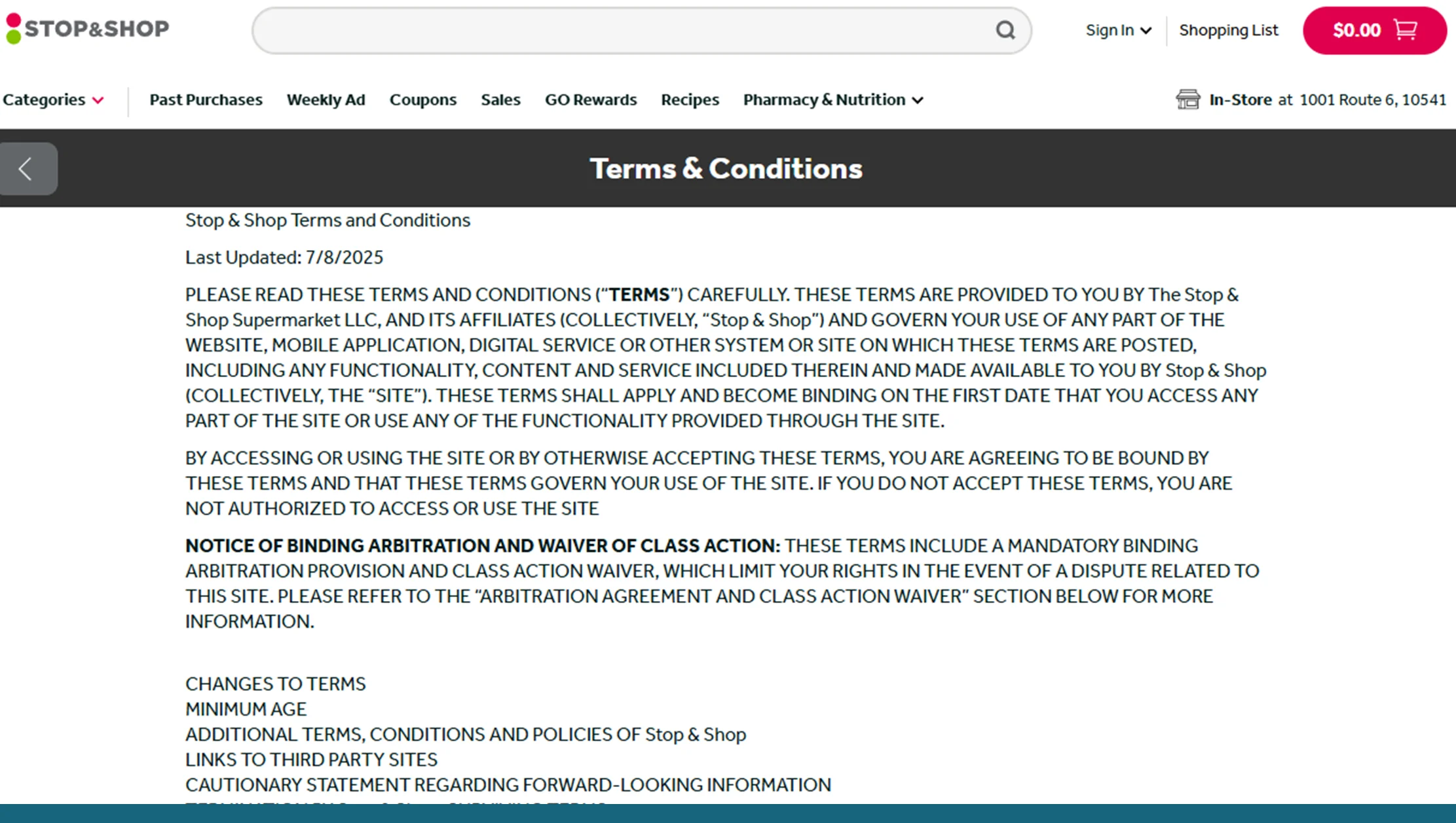 Legal Considerations When Using Stop & Shop Scraping API