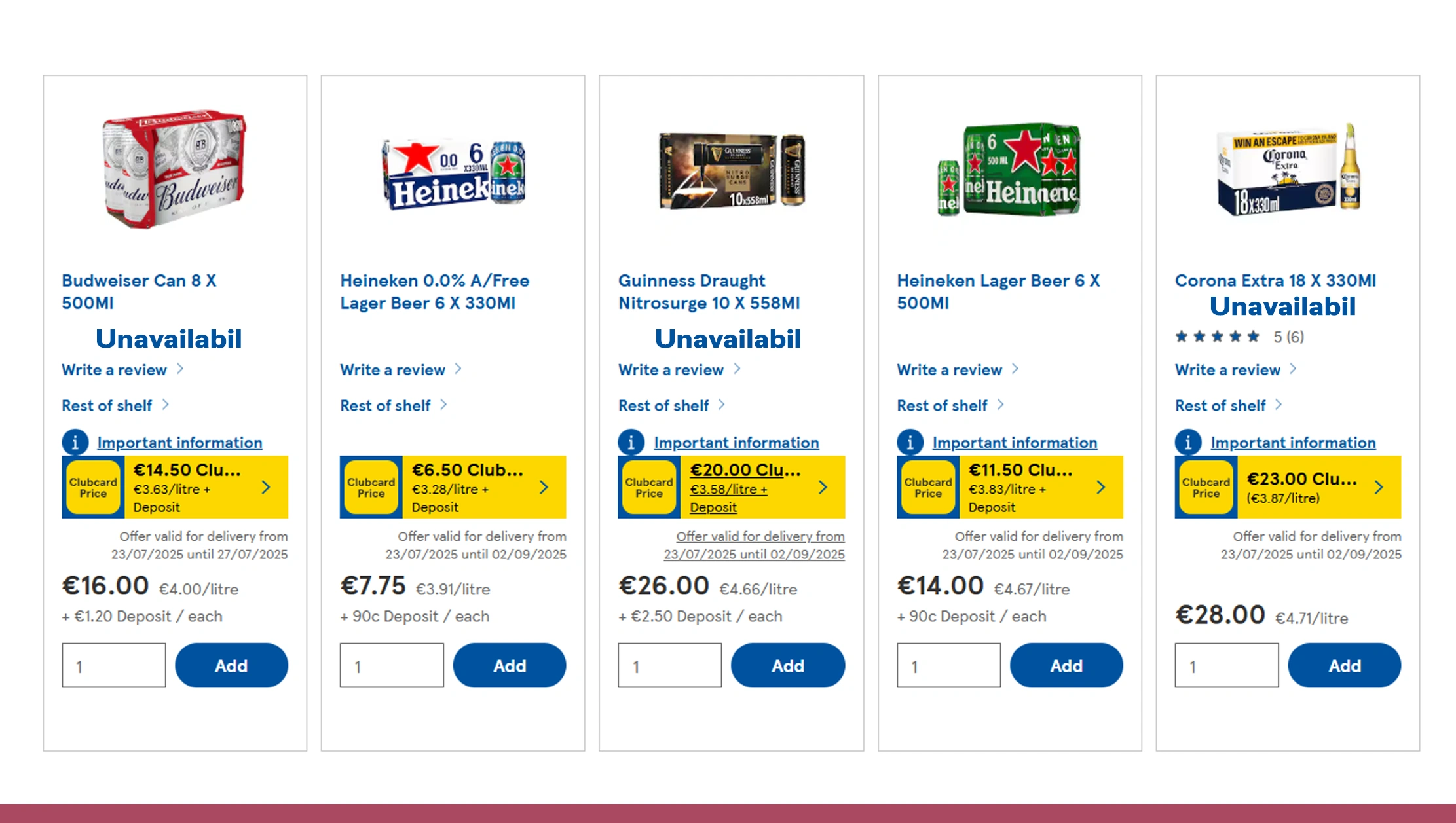 Understanding Tesco’s Product Availability Fluctuations