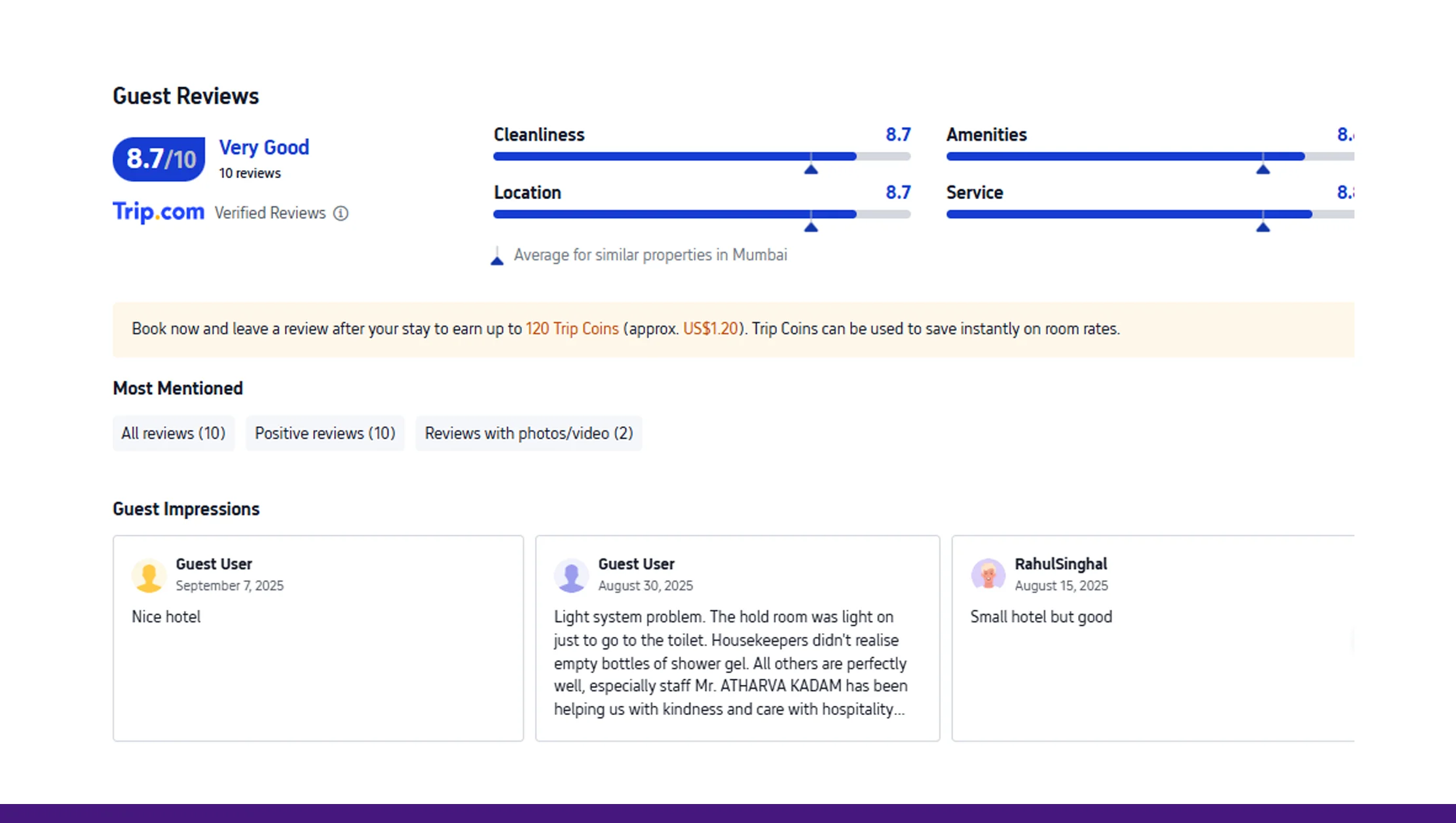 Consumer Behavior & Travel Patterns
