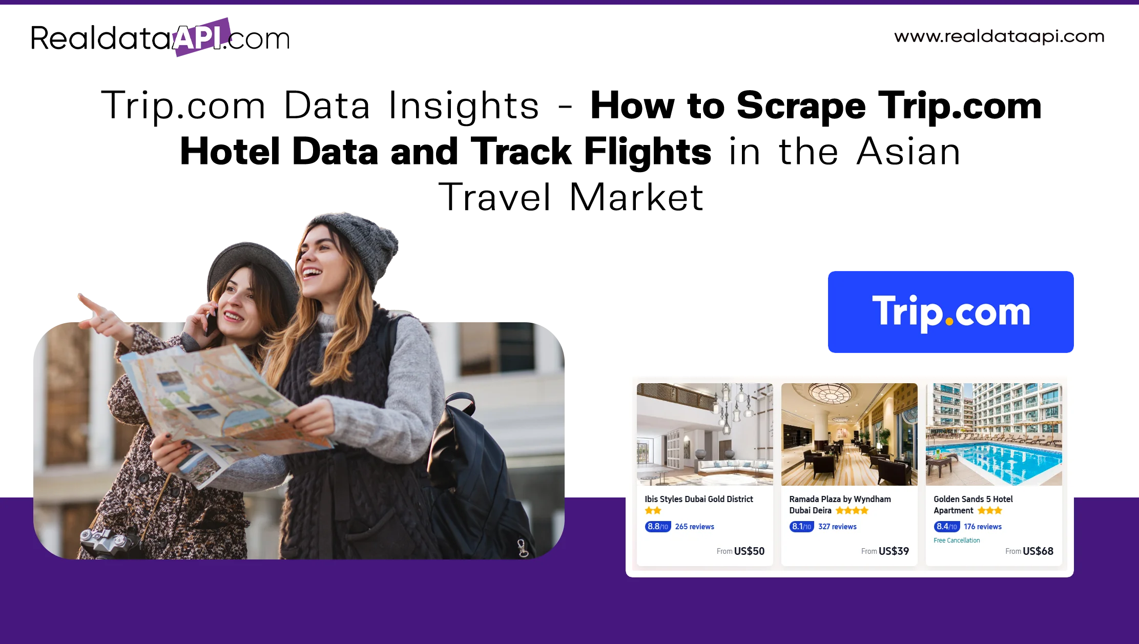 Trip.com Data Insights - How to Scrape Trip.com Hotel Data and Track Flights in the Asian Travel Market