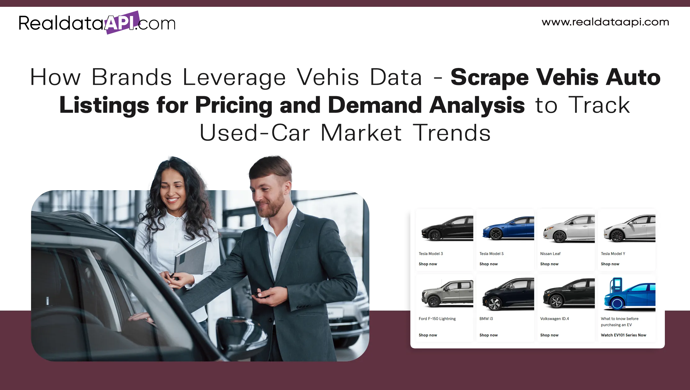 How Brands Leverage Vehis Data - Scrape Vehis Auto Listings for Pricing and Demand Analysis to Track Used-Car Market Trends