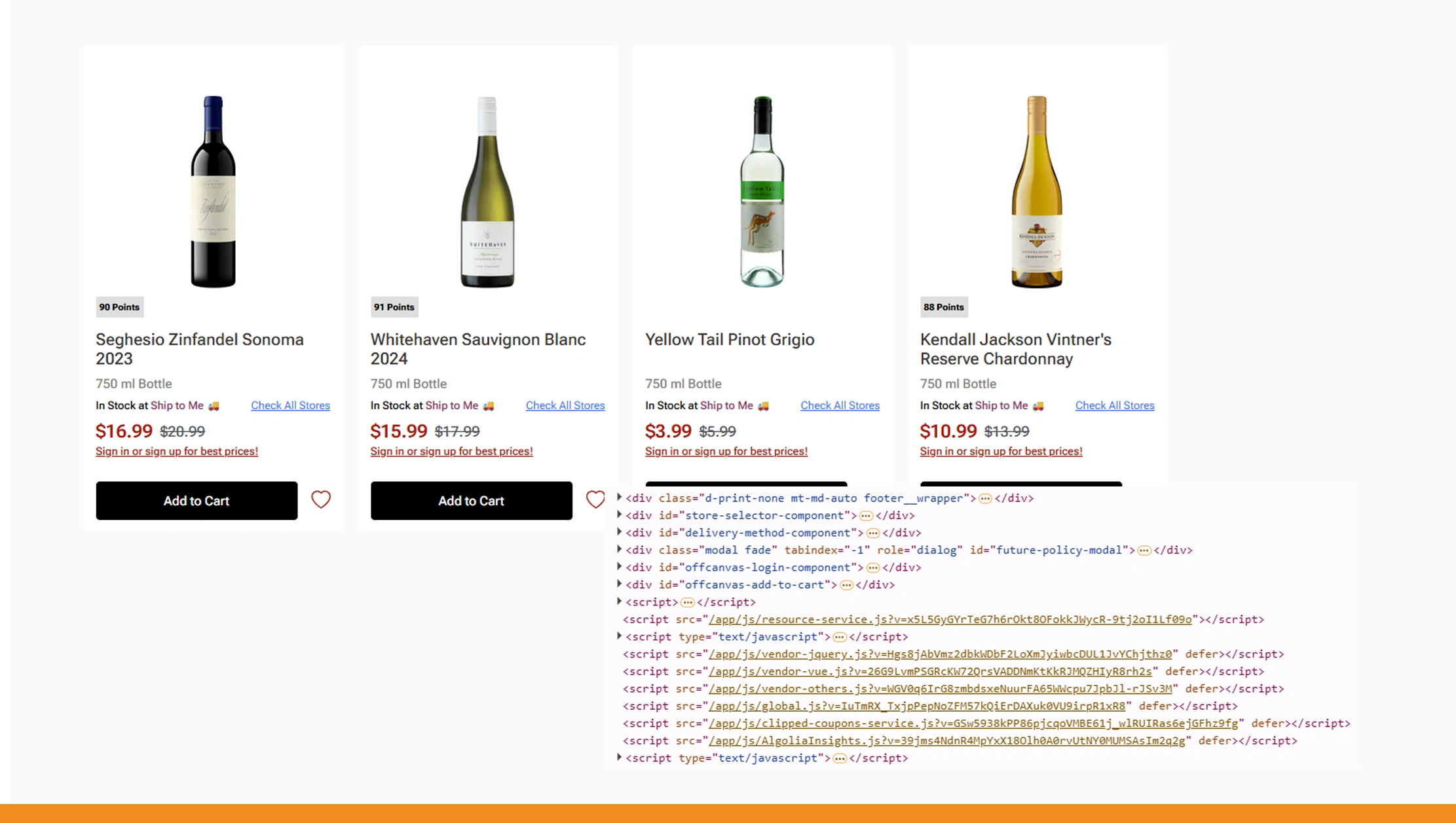 Vivino vs Binny's — Platform Comparison