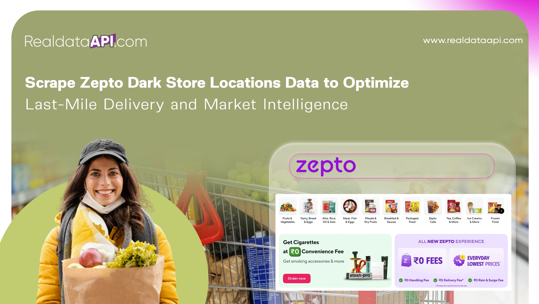 Scrape Zepto Dark Store Locations Data to Optimize Last-Mile Delivery and Market Intelligence