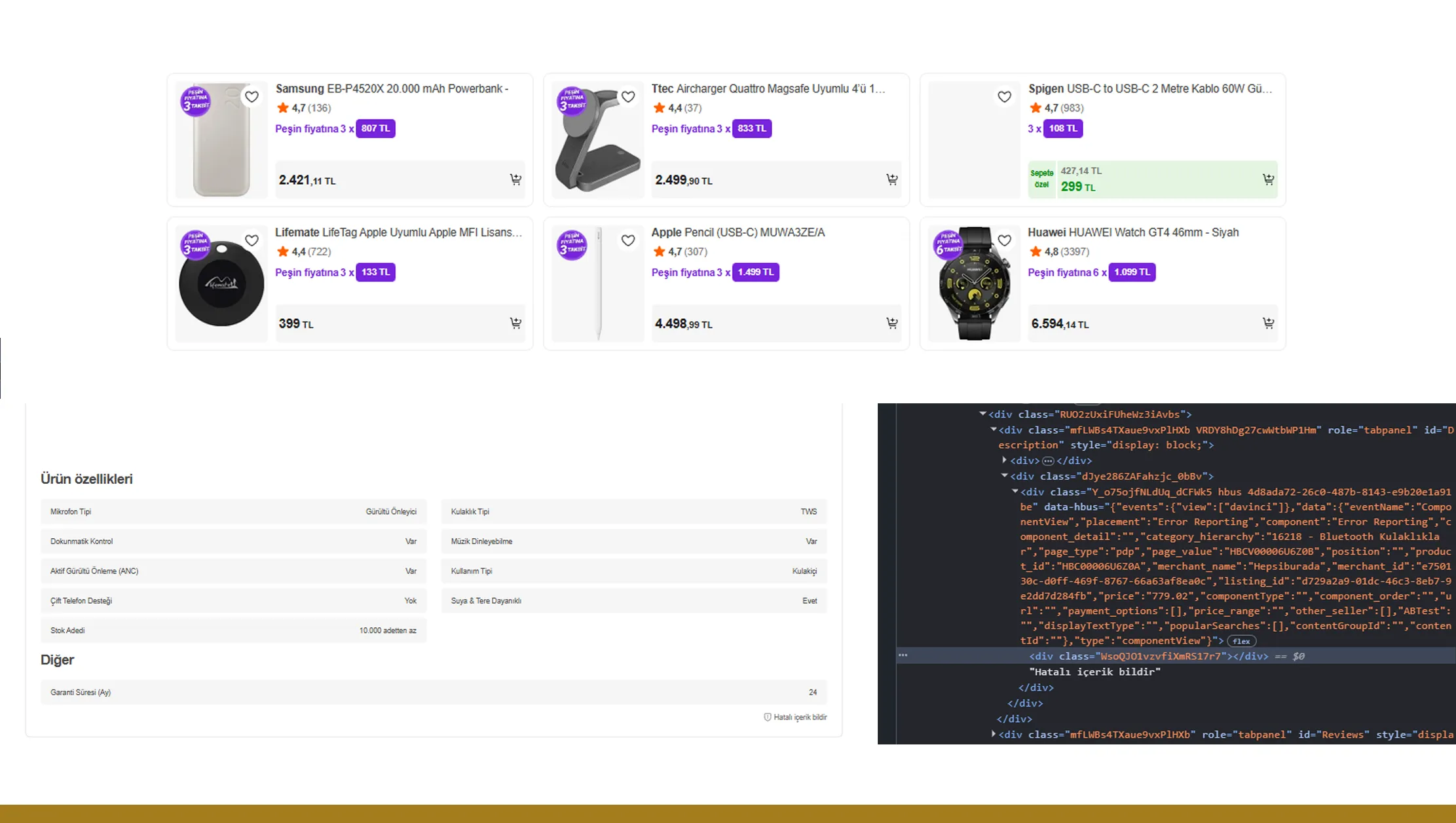 Accessing Real-Time Marketplace Intelligence at Scale