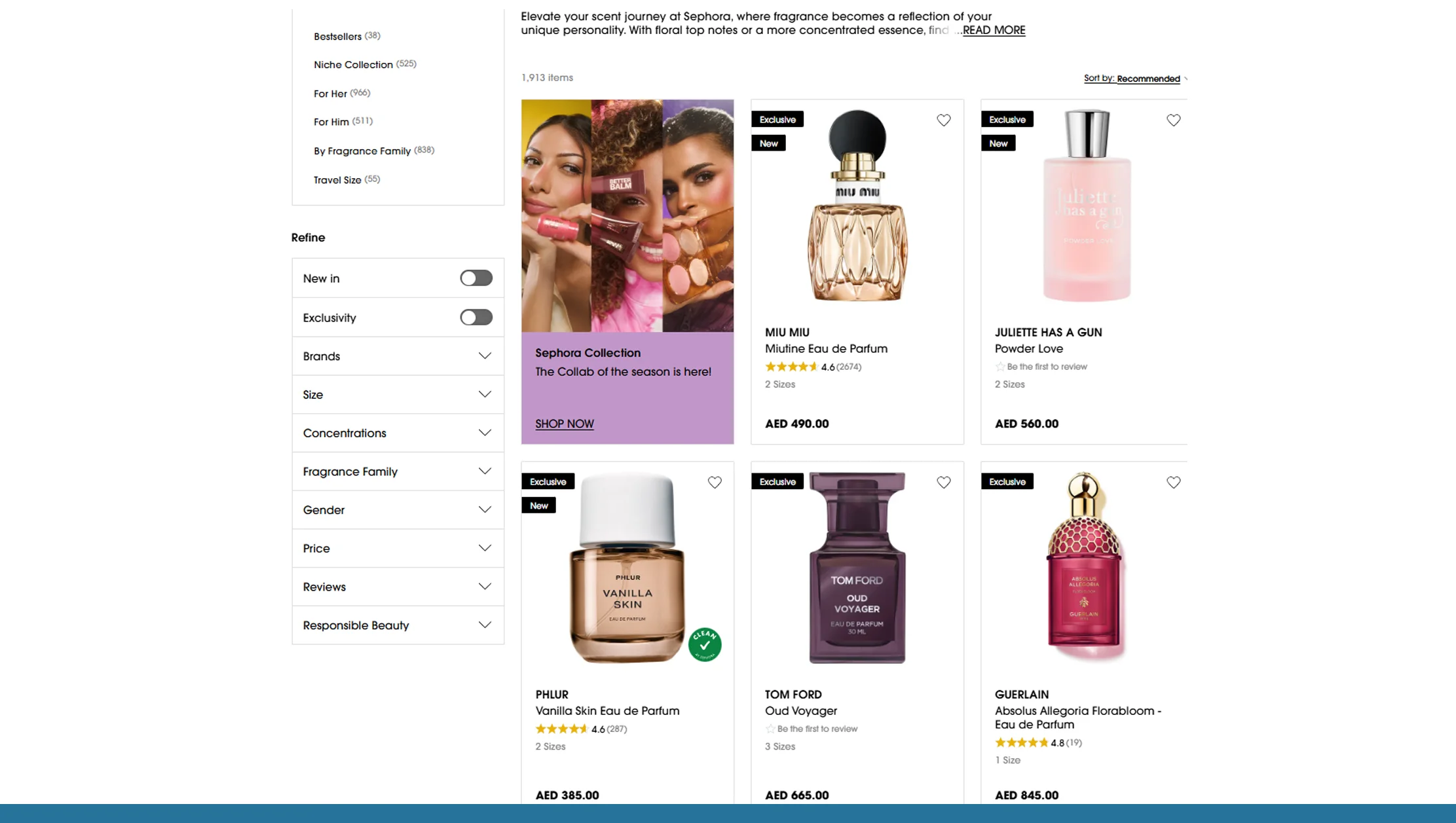 Sample Sephora UAE API Service Workflow