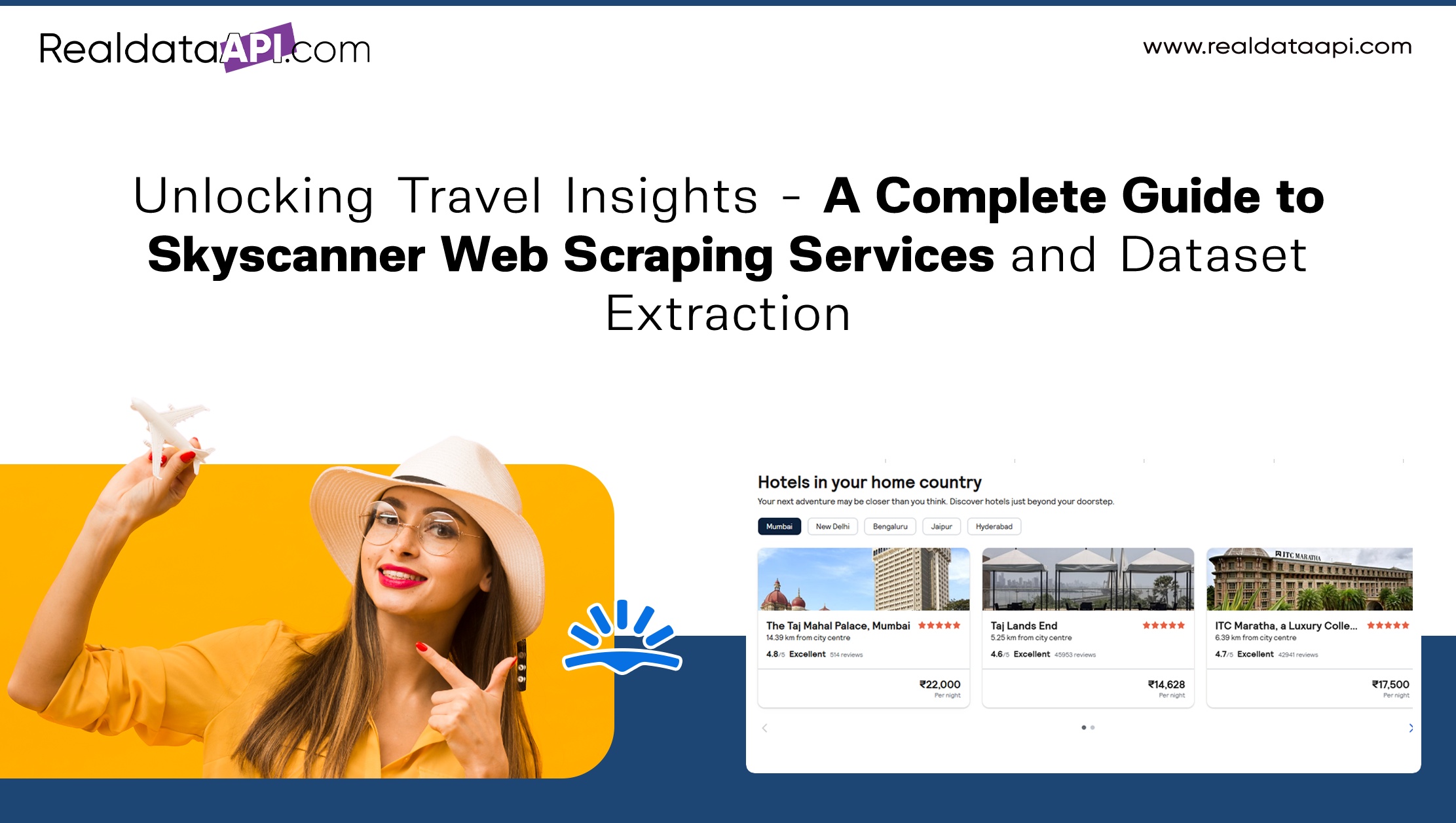 Unlocking Travel Insights - A Complete Guide to Skyscanner Web Scraping Services and Dataset
                        Extraction